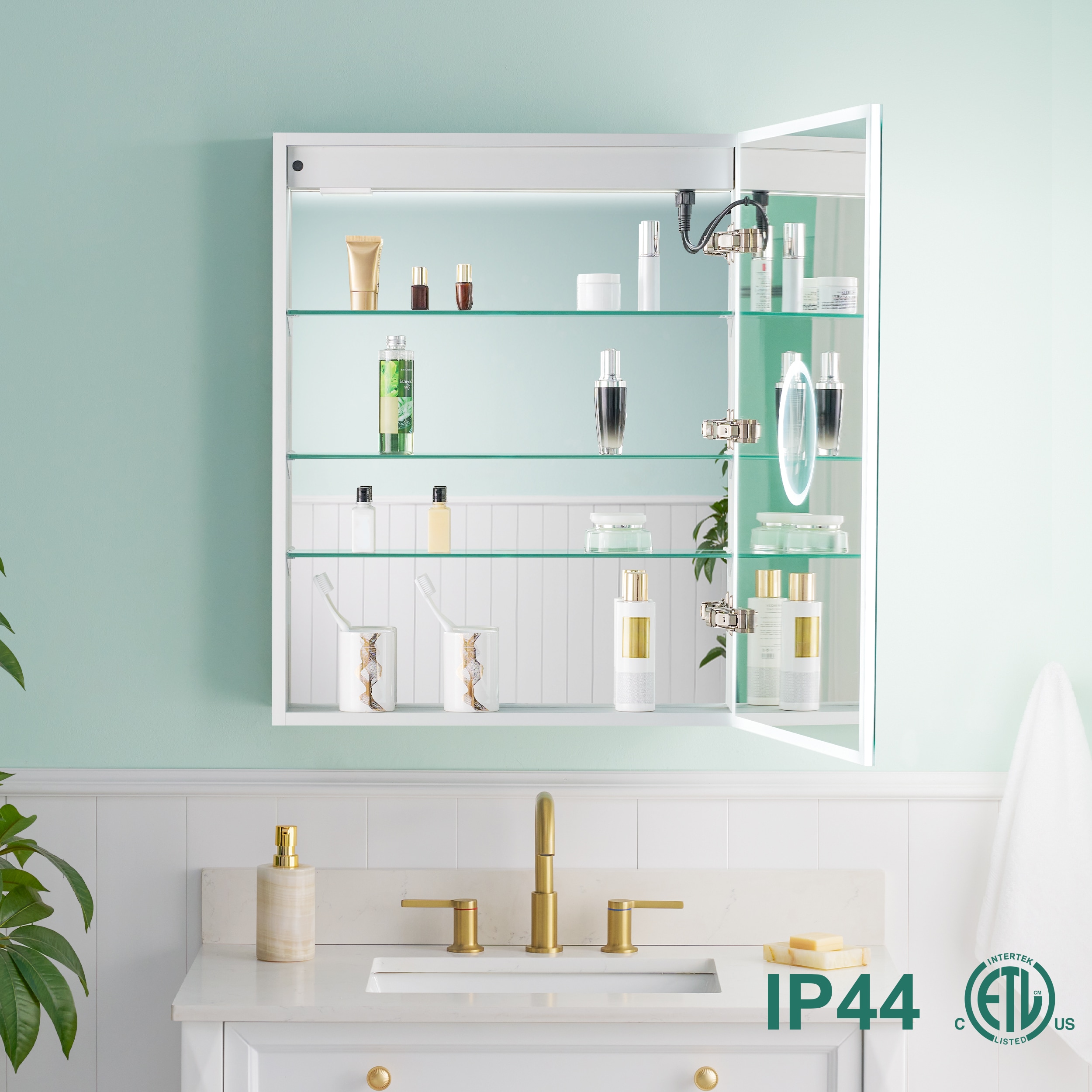 WELLFOR W8MCL2430R Bathroom-Medicine-Cabinets - View #6