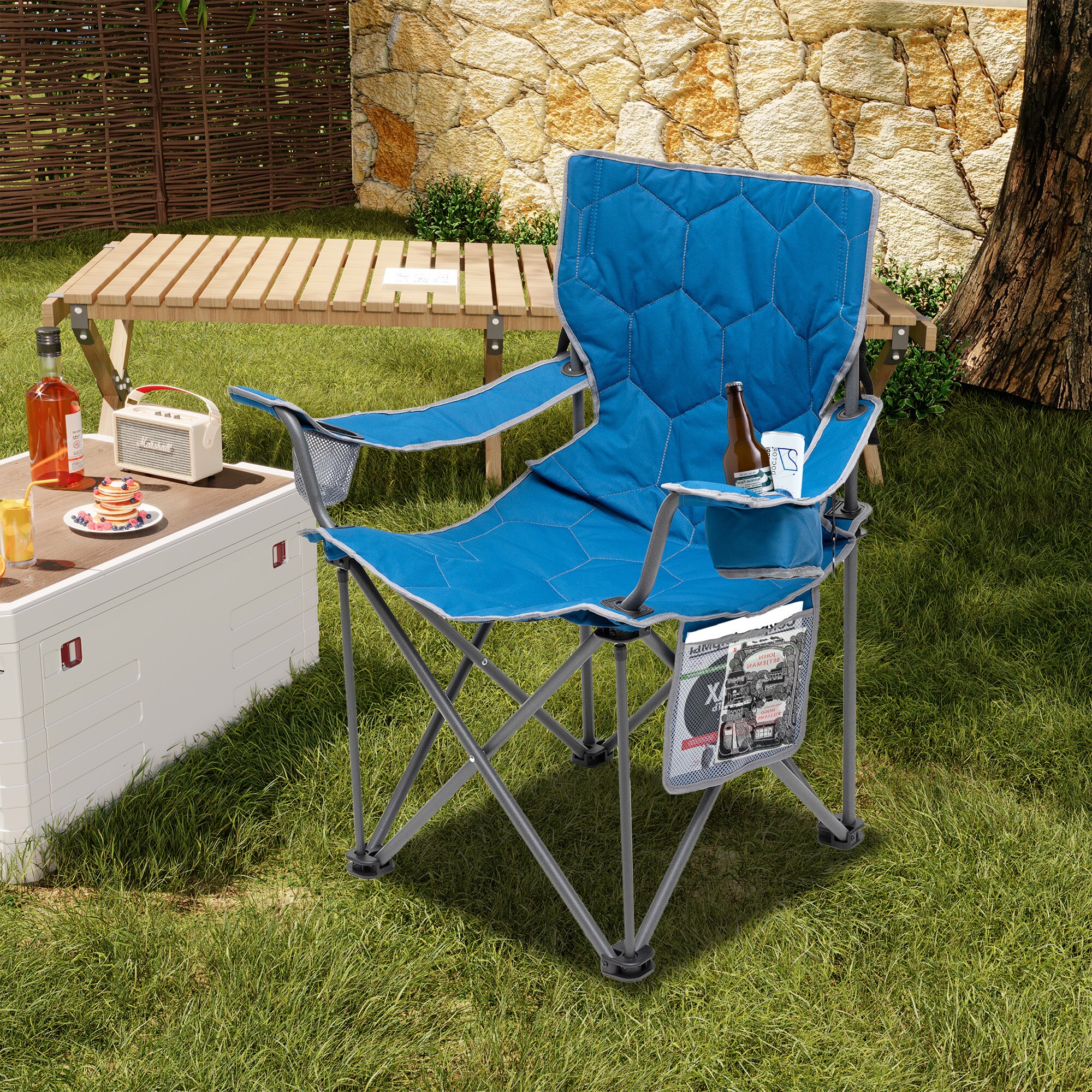 Clihome CL-CCAC2418BBU1 Beach-Camping-Chairs - View #2