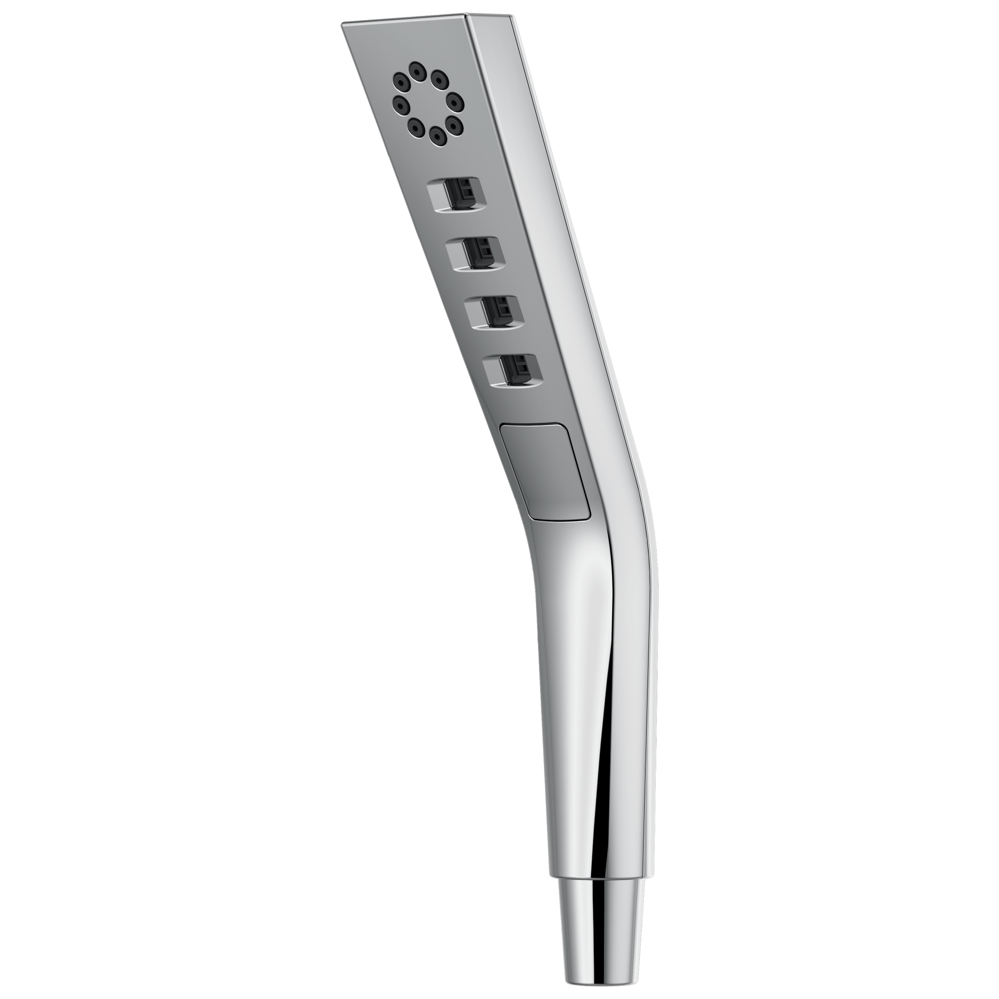 Delta 59799-PR-PK 3.0 -Spray Lumicoat Chrome 1.8125-in Rectangle Handheld Shower Head 1.75 GPM