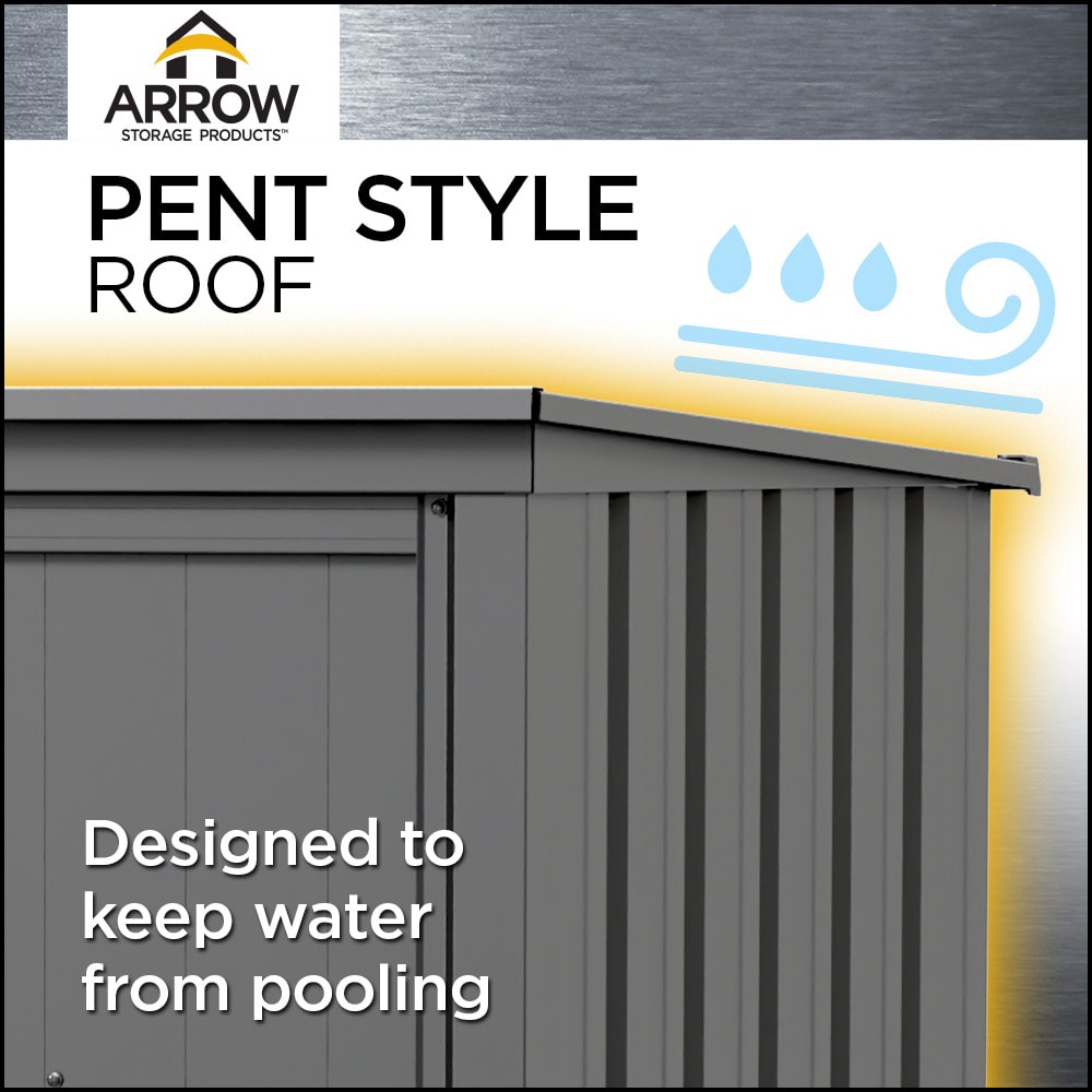 Arrow ASP64OT Metal-Storage-Buildings-Sheds - View #5