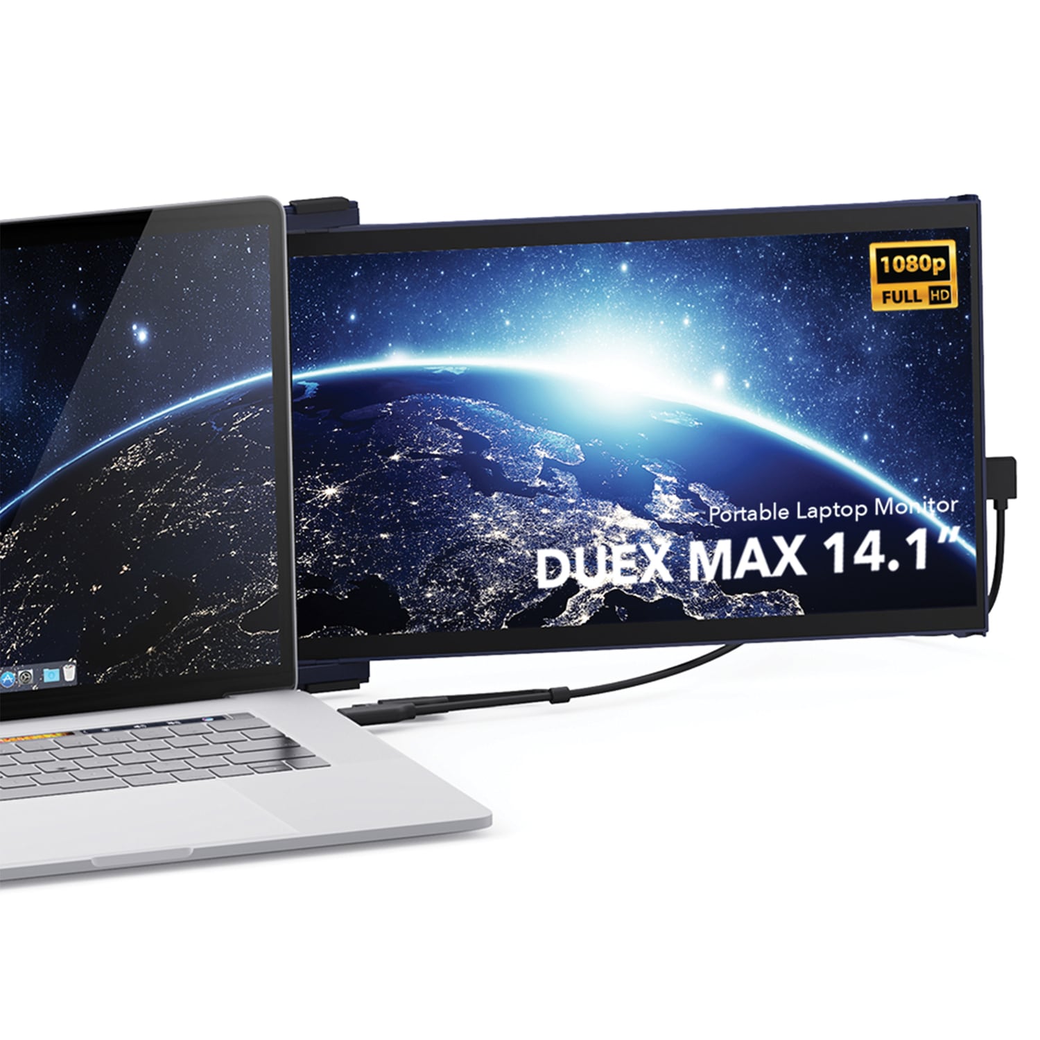 Mobile Pixels DUEX Max 14.1-In. IPS LCD Slide-out Display for Laptops  (Blue) in the Computers  Peripherals department at