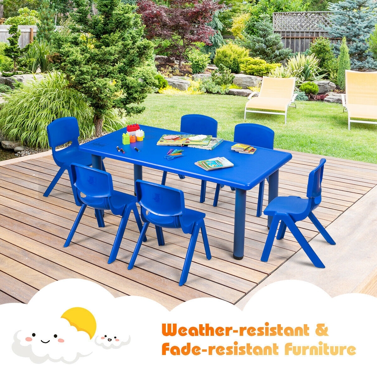 CASAINC WF-HYSN-64567BL Kids-Play-Tables - View #8