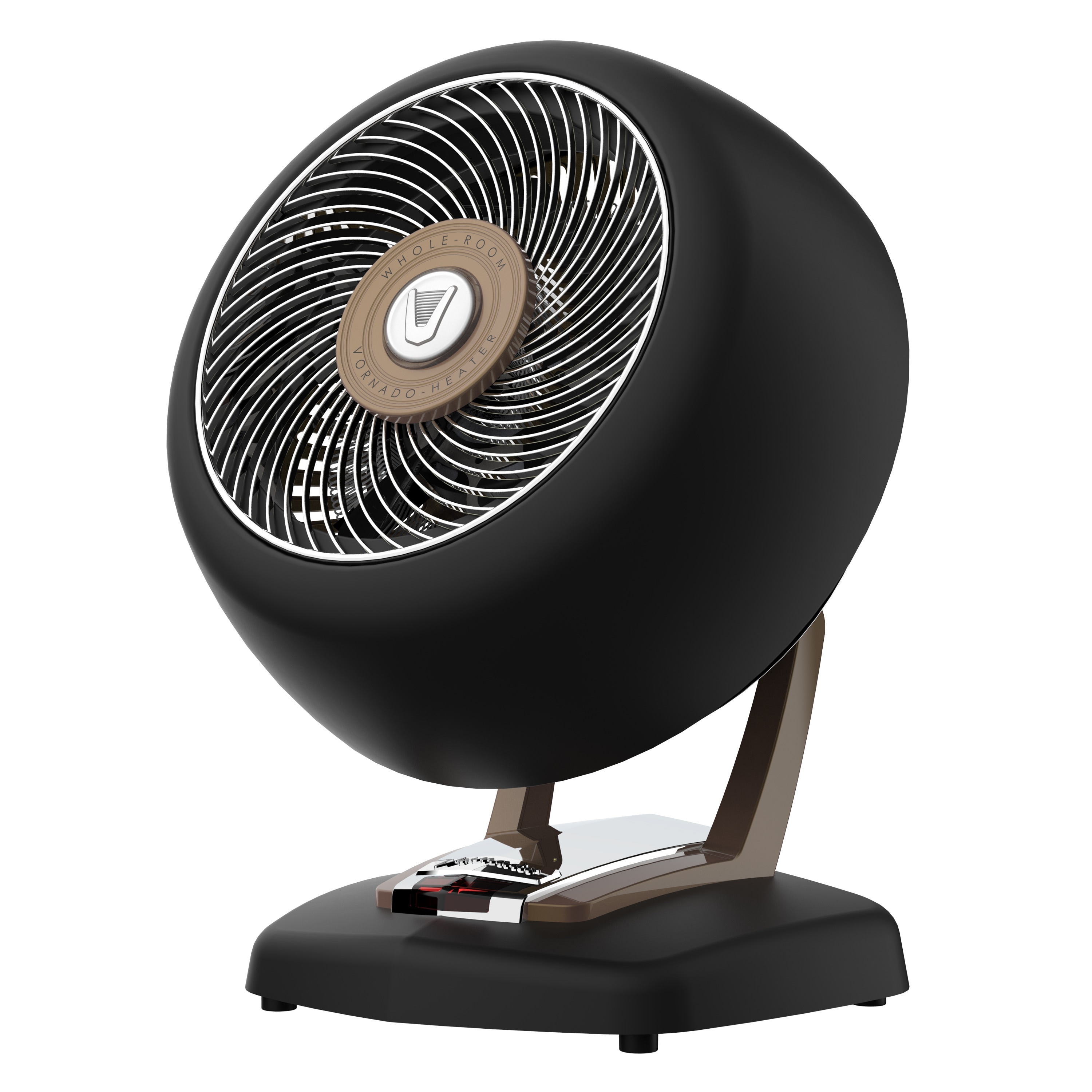 Vornado EH1-0121-102 Up to 1500-Watt Fan Utility Indoor Electric Space Heater with Thermostat