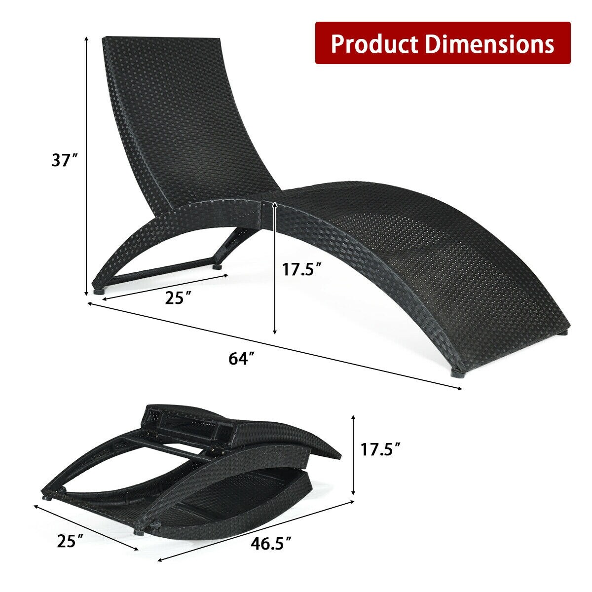 Slickblue D-CO-ER27686WH Patio-Chairs - View #5