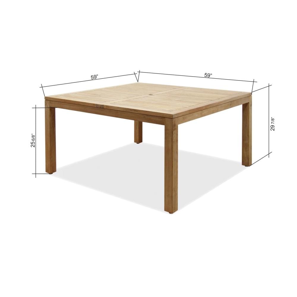 Amazonia RINJANI SQ8NINIA Patio-Dining-Sets - View #4