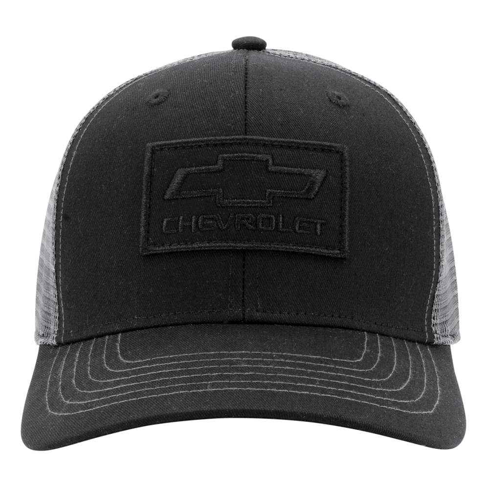 Chevrolet Men s Black Gray 70 30 Cotton Poly Baseball Cap CHY 1397GSAA at Lowes