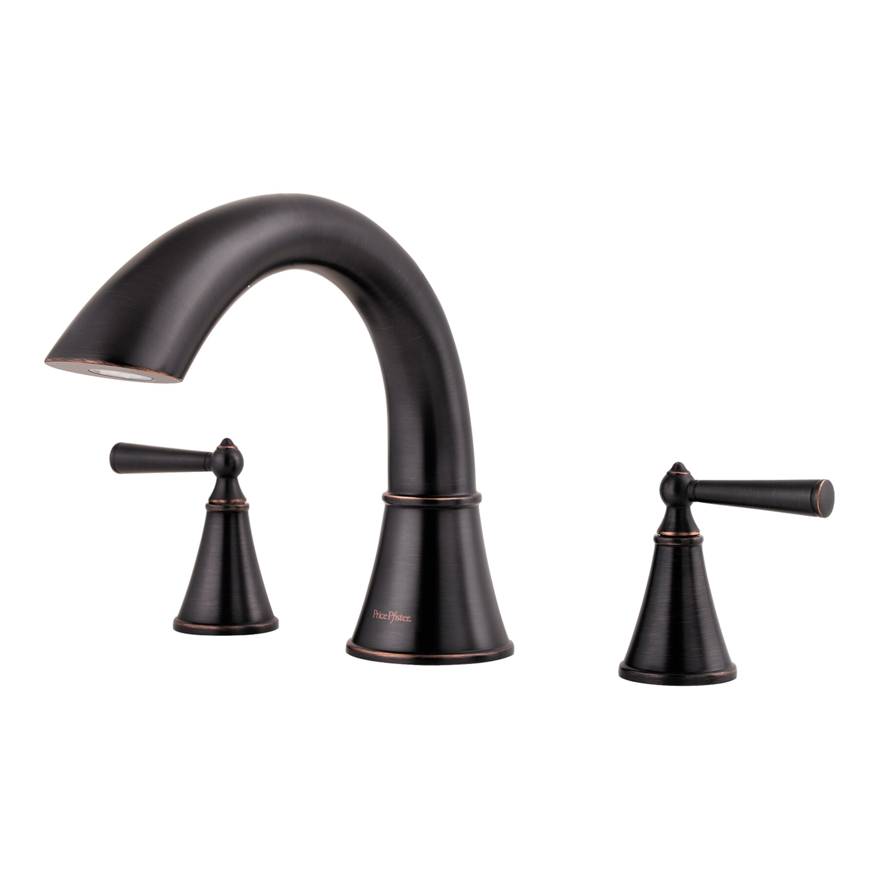 Pfister RT6-5GLY Saxton Tuscan Bronze 2-handle Deck-mount Roman High-arc Bathtub Faucet