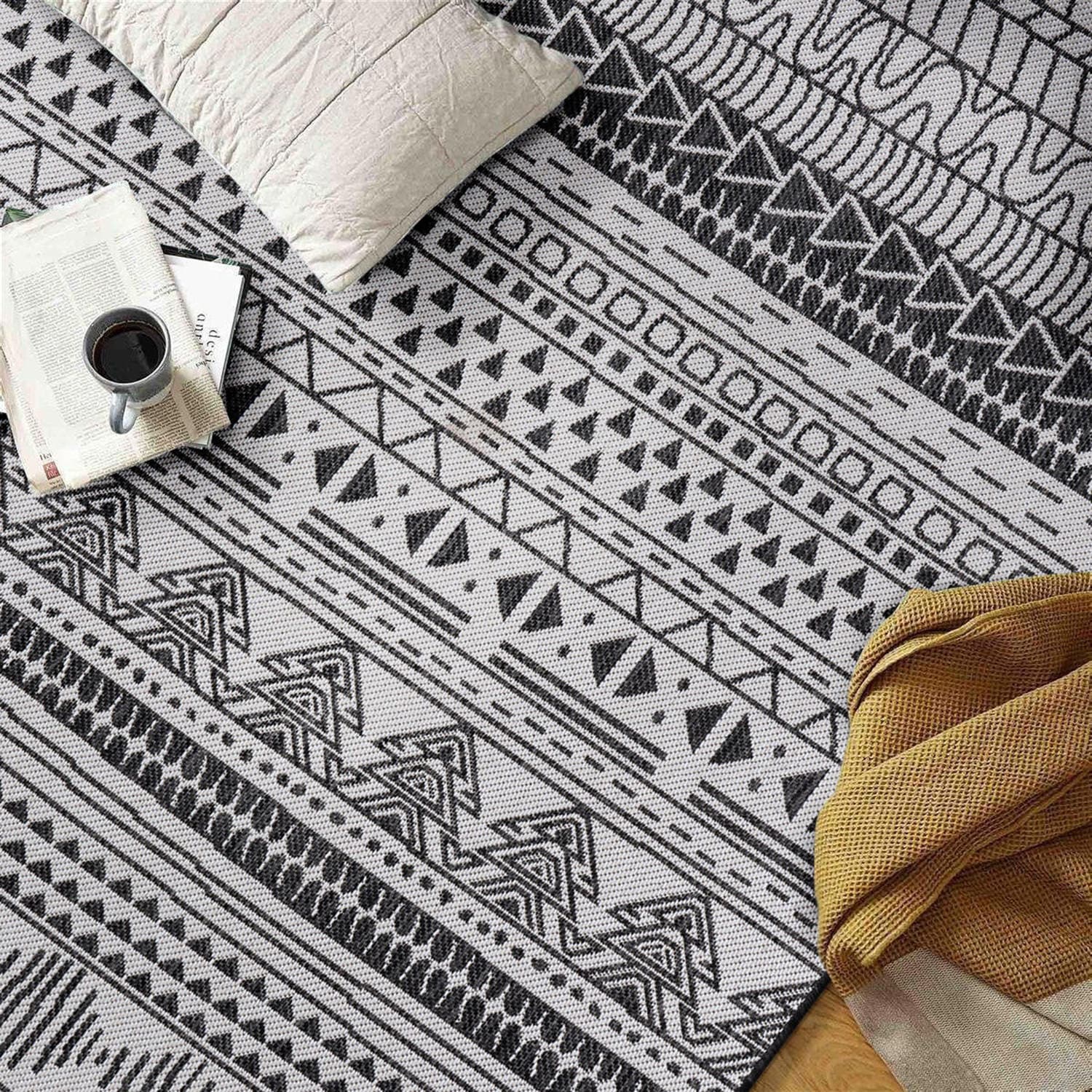 World Rug Gallery 122BLACK8X10 rugs - View #10