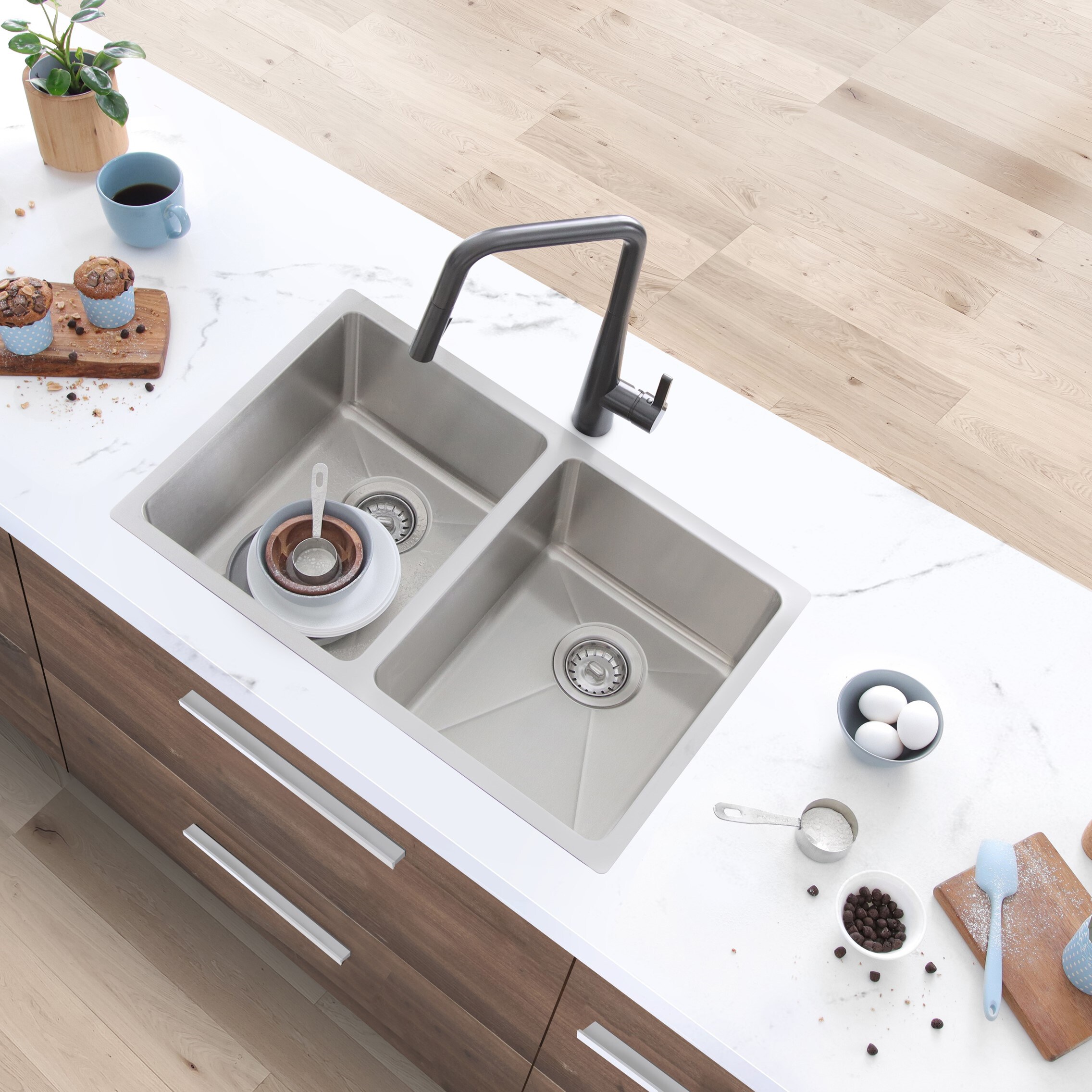 Stylish S-4011 Kitchen-Sinks - View #12