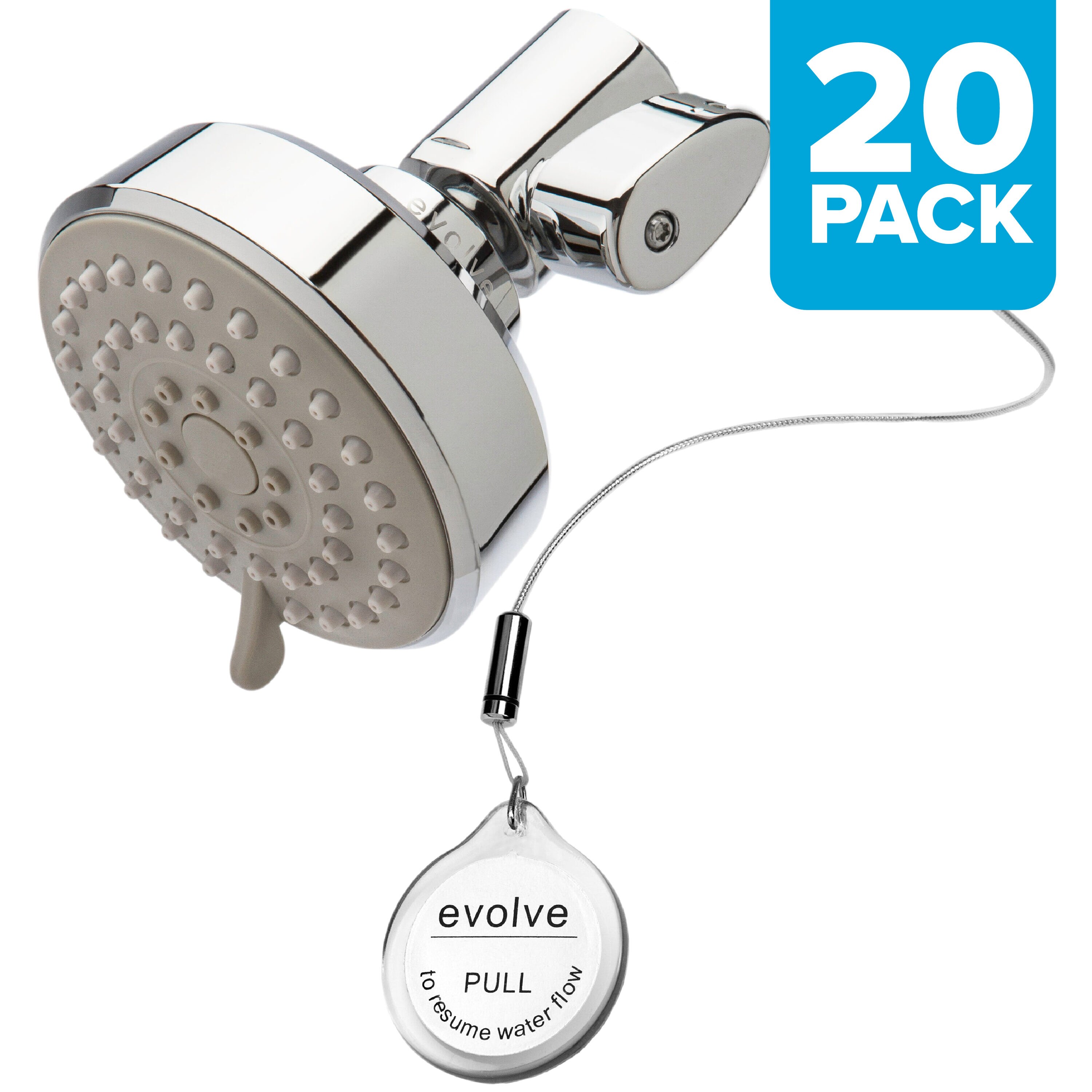 Evolve EV3011-CP200-SB-CS Fixed-Showerhead - View #2