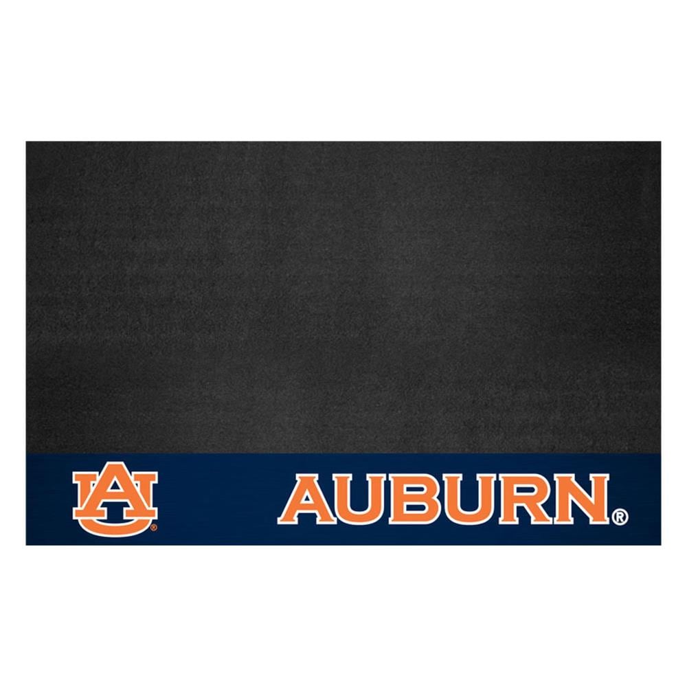 FANMATS 12103 Auburn Tigers NCAA Grill Mat Black Vinyl Rectangular Grill Mat