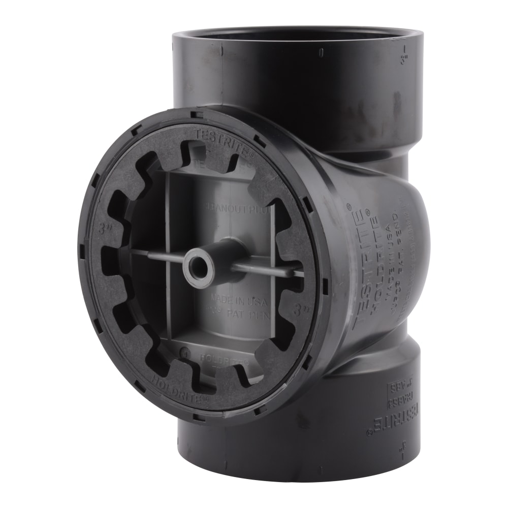 HoldRite TRABS3A 3-in ABS DWV Tee