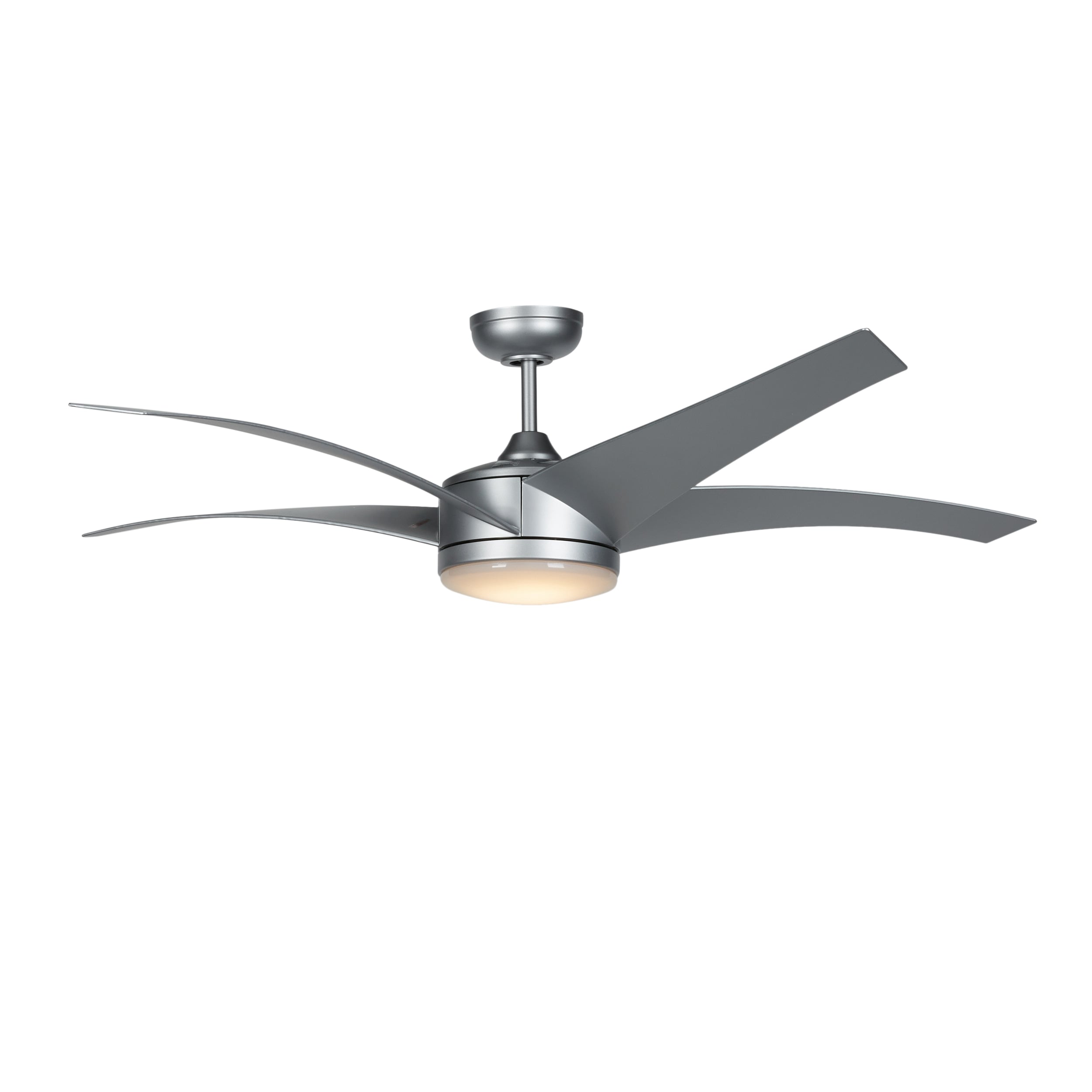 Craftmade Pursuit 54-in Titanium Indoor/Outdoor Smart Ceiling Fan with Light and Remote (5-Blade) PUR54TI5 Sansujyuku sansujyuku.com