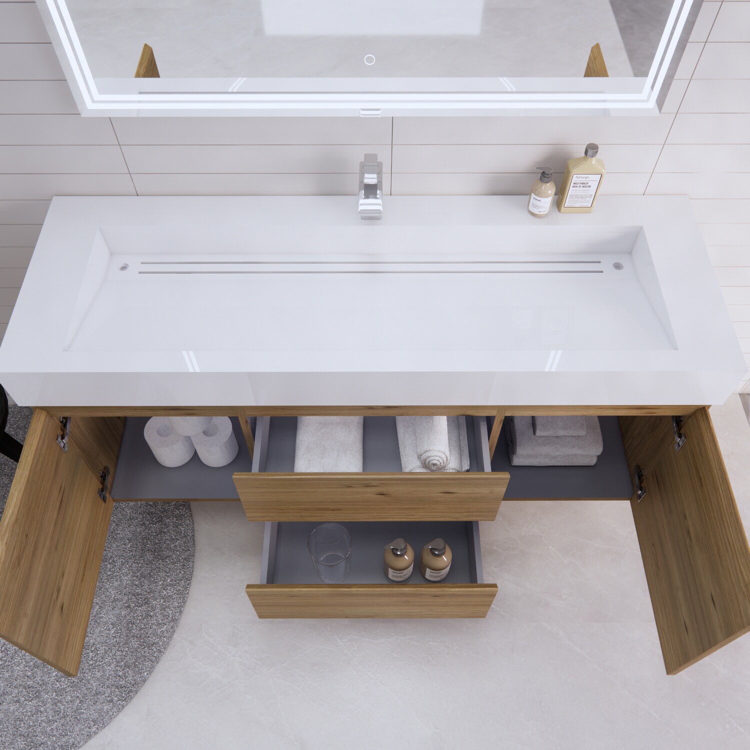 BV Better Vanity BTB-60S-AV Bath-Vanity-Combo - View #6