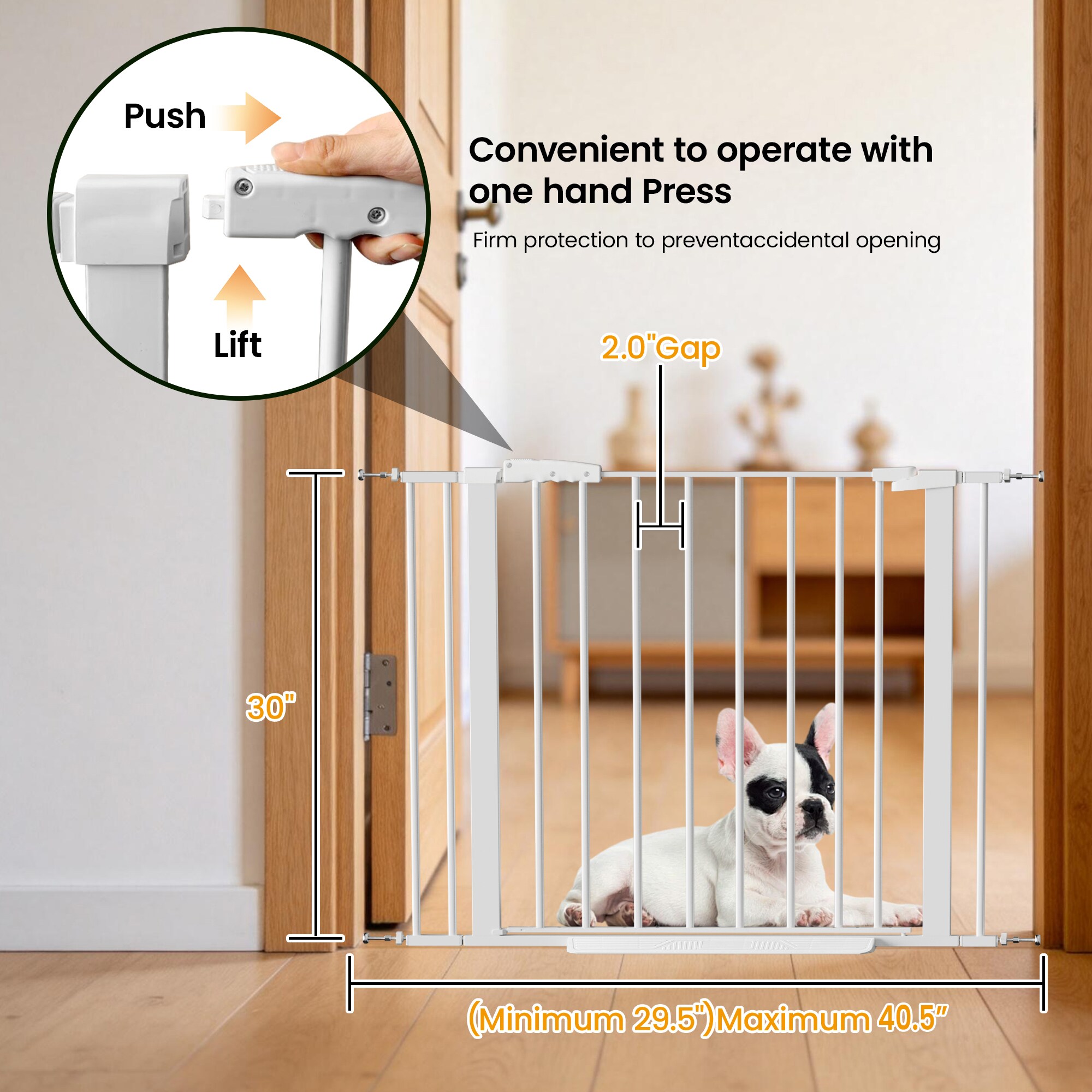 LUXEYARD DS-Y-YC-2004 Pet-Gates - View #3