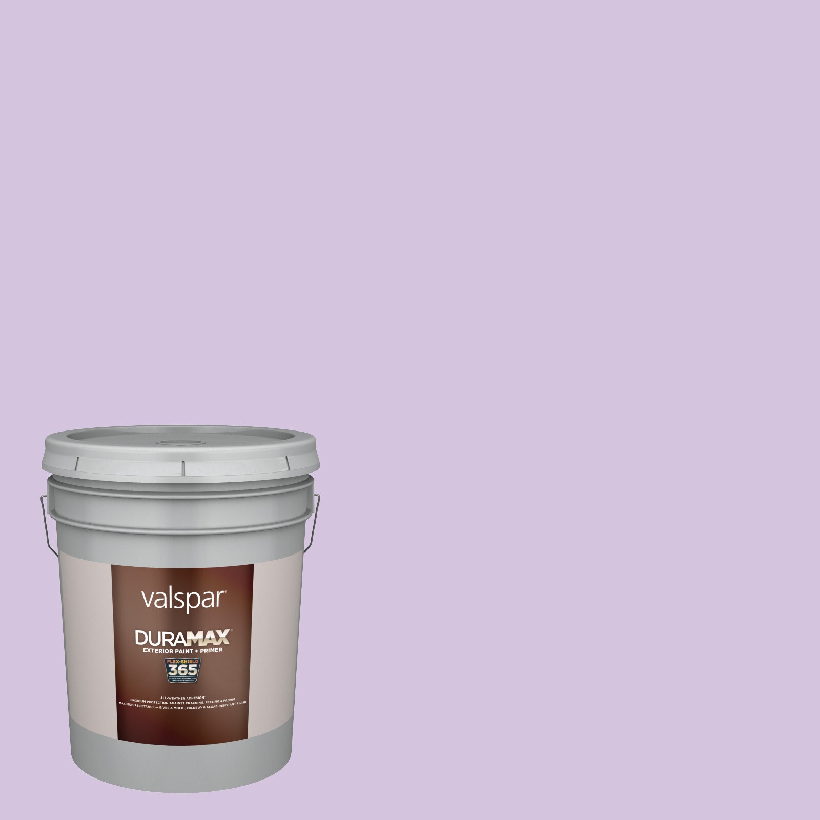Valspar 1001-4B-4832 Duramax Flat Playful Petal 1001-4B Latex Exterior Paint + Primer ( 5-gallon )