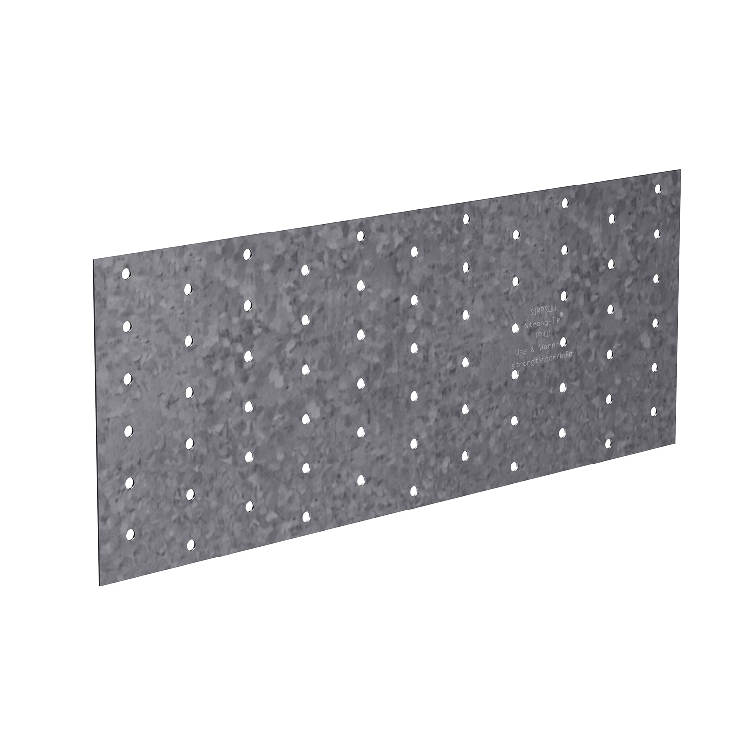 Simpson Strong-Tie 5-in 20-Gauge Galvanized Steel Tie Plate Wood To Wood in  the Straps & Ties department at Lowes.com