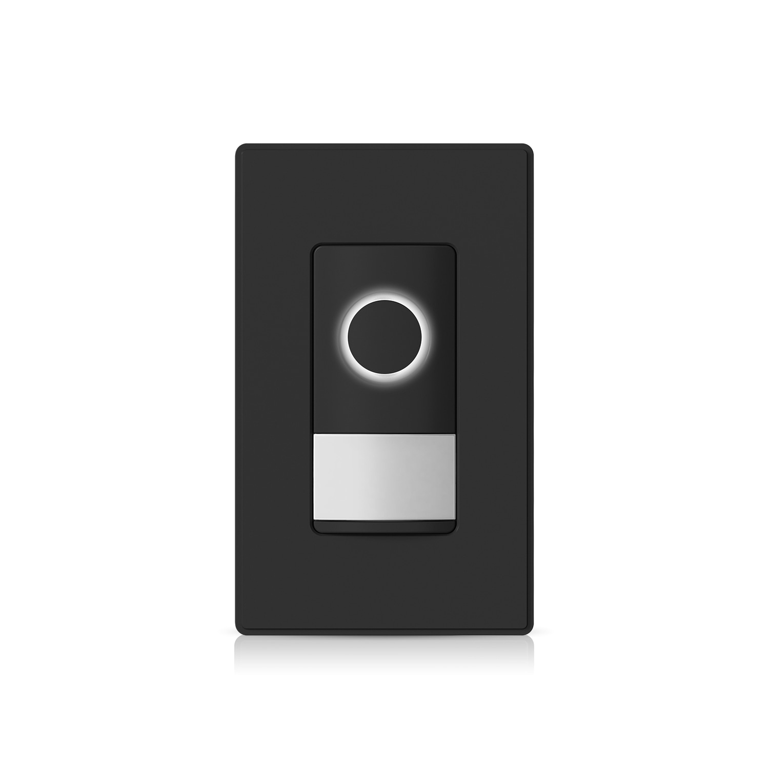  Smart Sensor Light Switch Single Pole 2.4GHz WiFi Dimmer Switch Compatible  Alexa and Google Assistant Black 1PC
