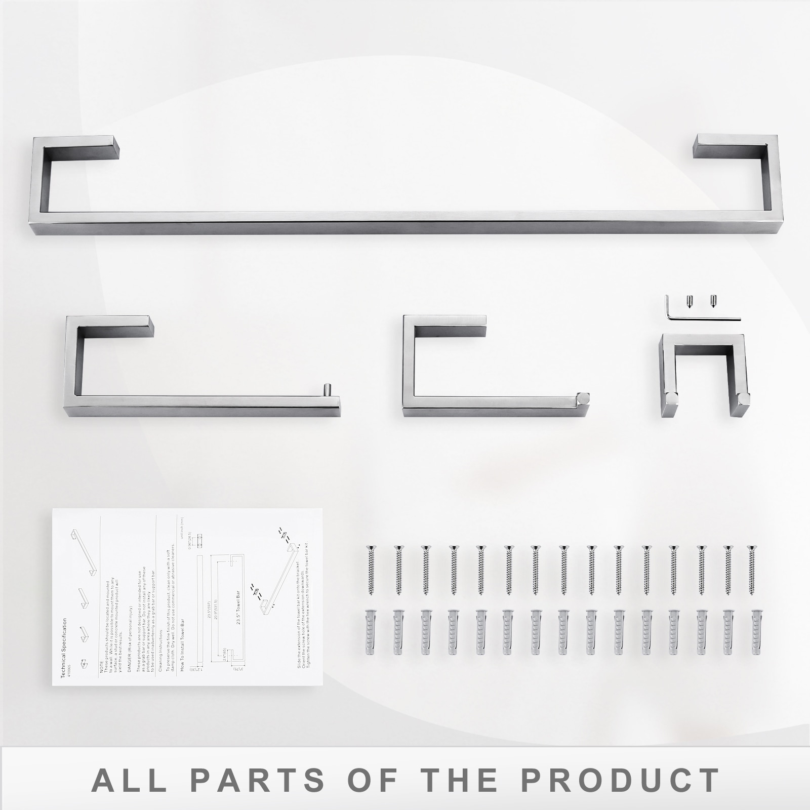 WOWOW 410065-LW Decorative-Bath-Hardware-Kits - View #4