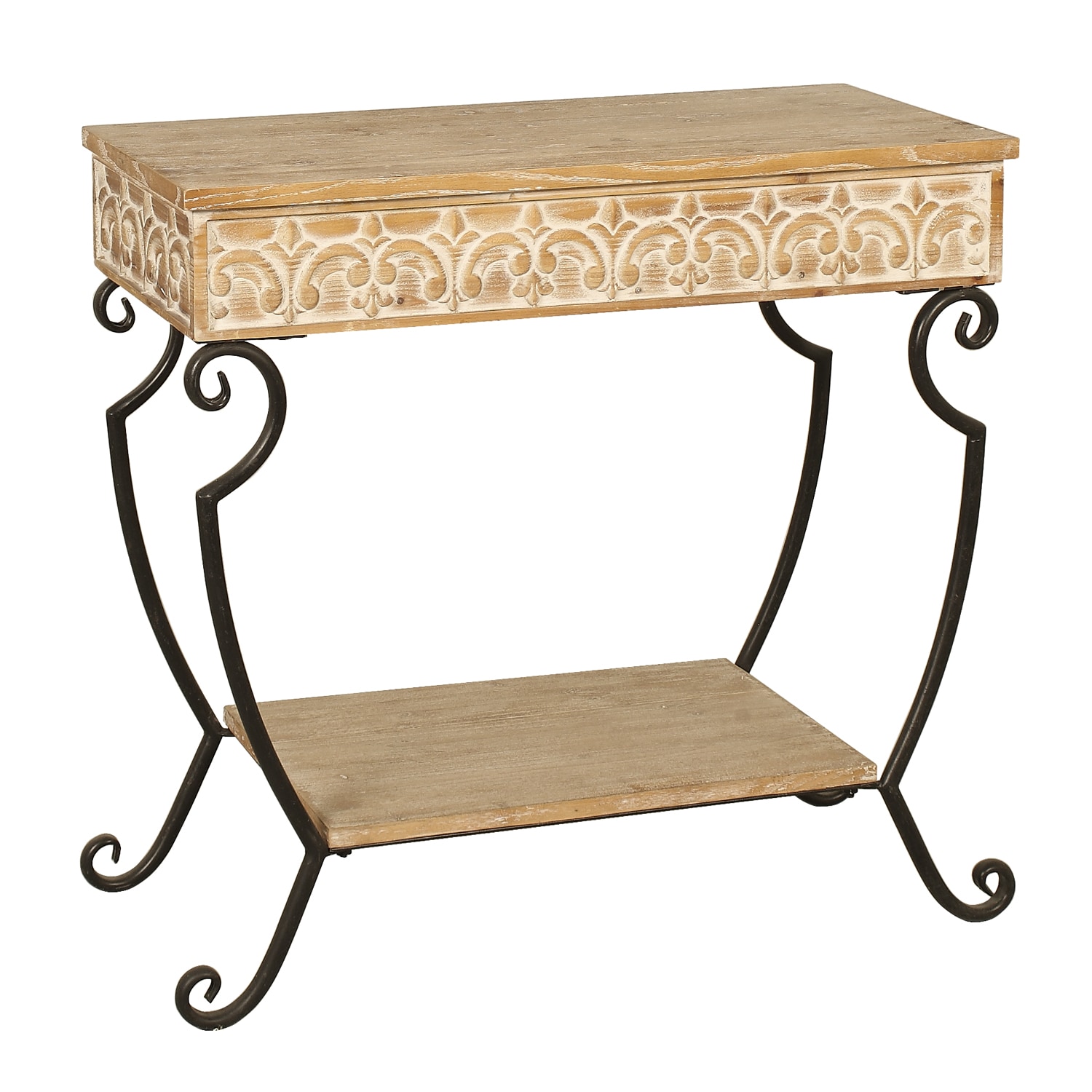  4291 Casual Whitewash Console Table