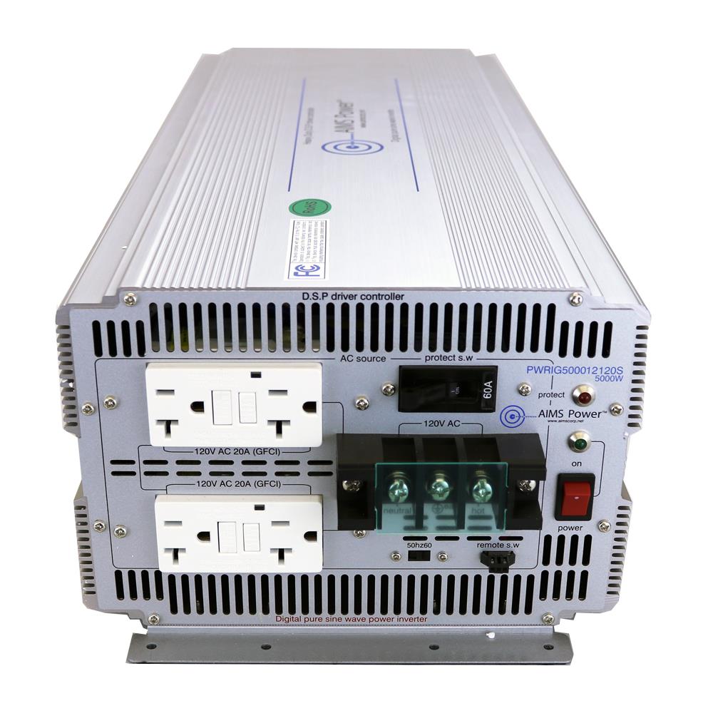 AIMS Power 5000-Watt Power Inverter in the Power Inverters department