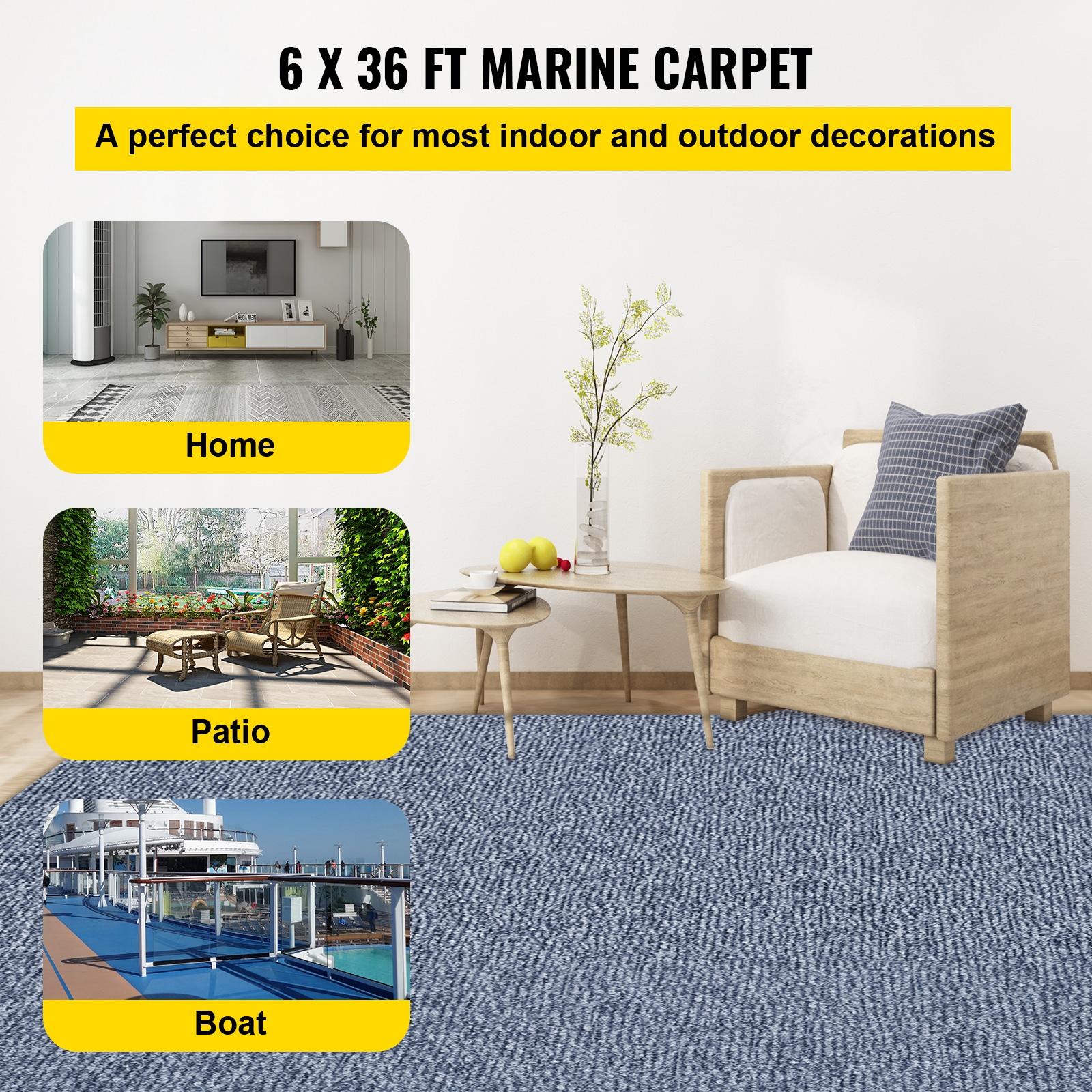 VEVOR JZXWDTHS1.8X11M01V0 Carpet-Panel - View #3