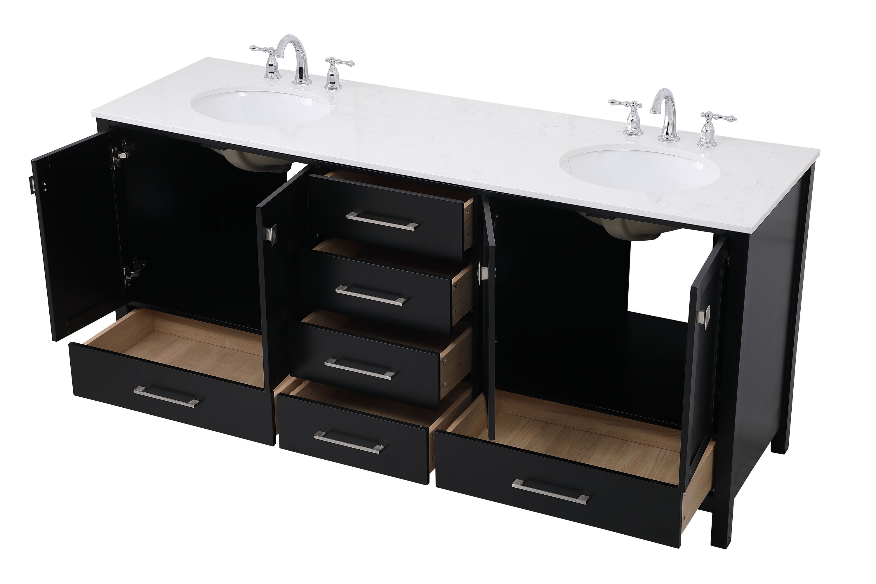 Elegant Decor FI56472DBK Bath-Vanity-Combo - View #5
