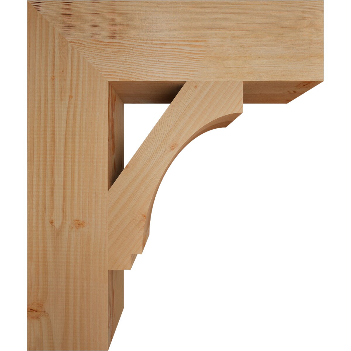 Ekena Millwork BKT06X22X26IMP05SDF Exterior-Brackets-Braces - View #3