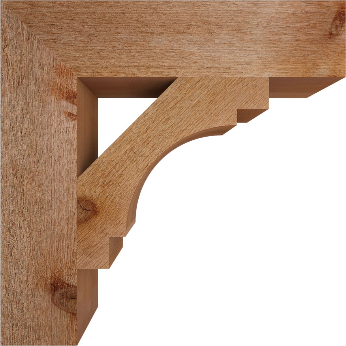 Ekena Millwork BKT04X18X18MRC05RWR Exterior-Brackets-Braces - View #3