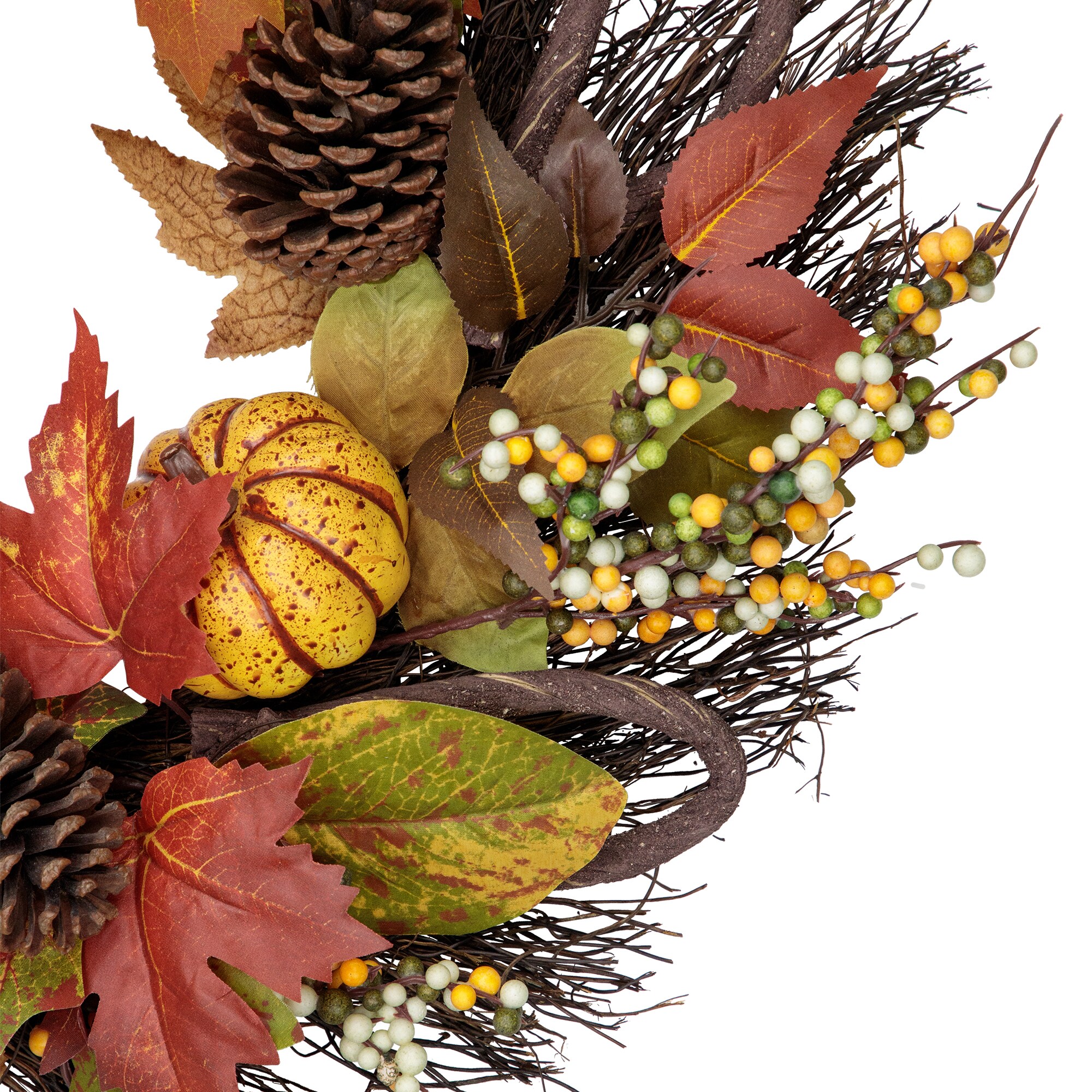 Northlight 10-Piece Fall Harvest Artificial Acorns and Maple Leaves  Decoration Set