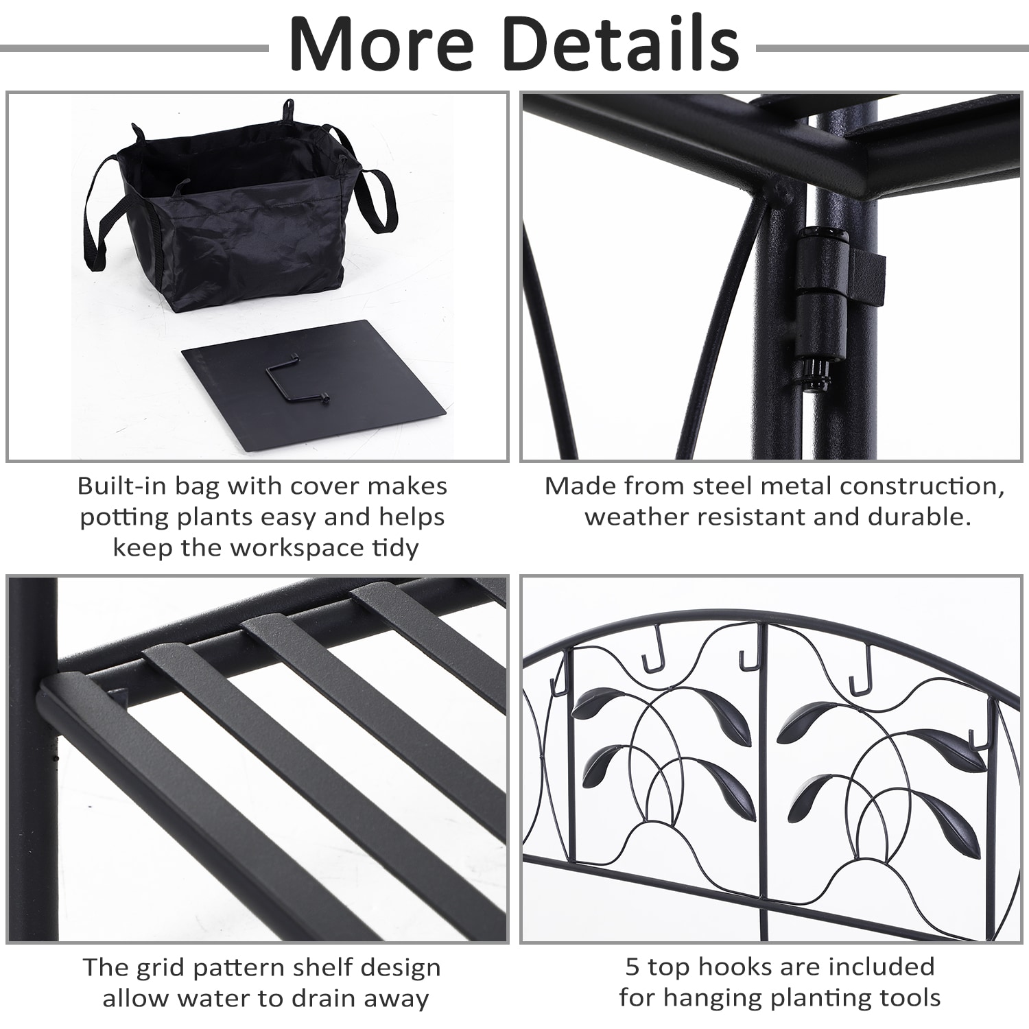Outsunny 845-318 Potting-Benches - View #6