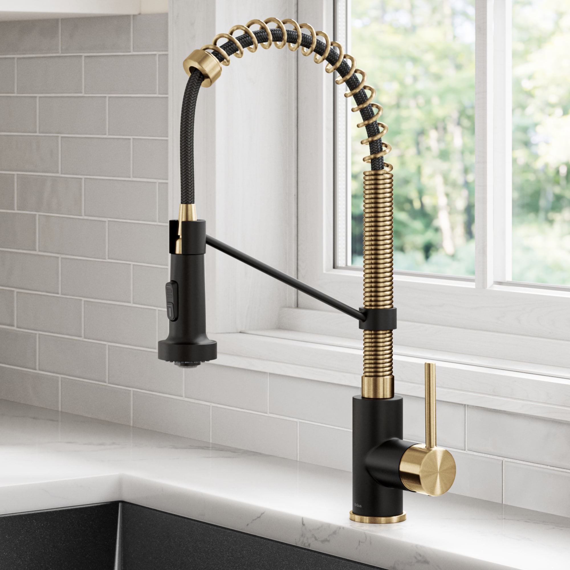 Kraus KPF-1610BBMB Kitchen-Faucets - View #2
