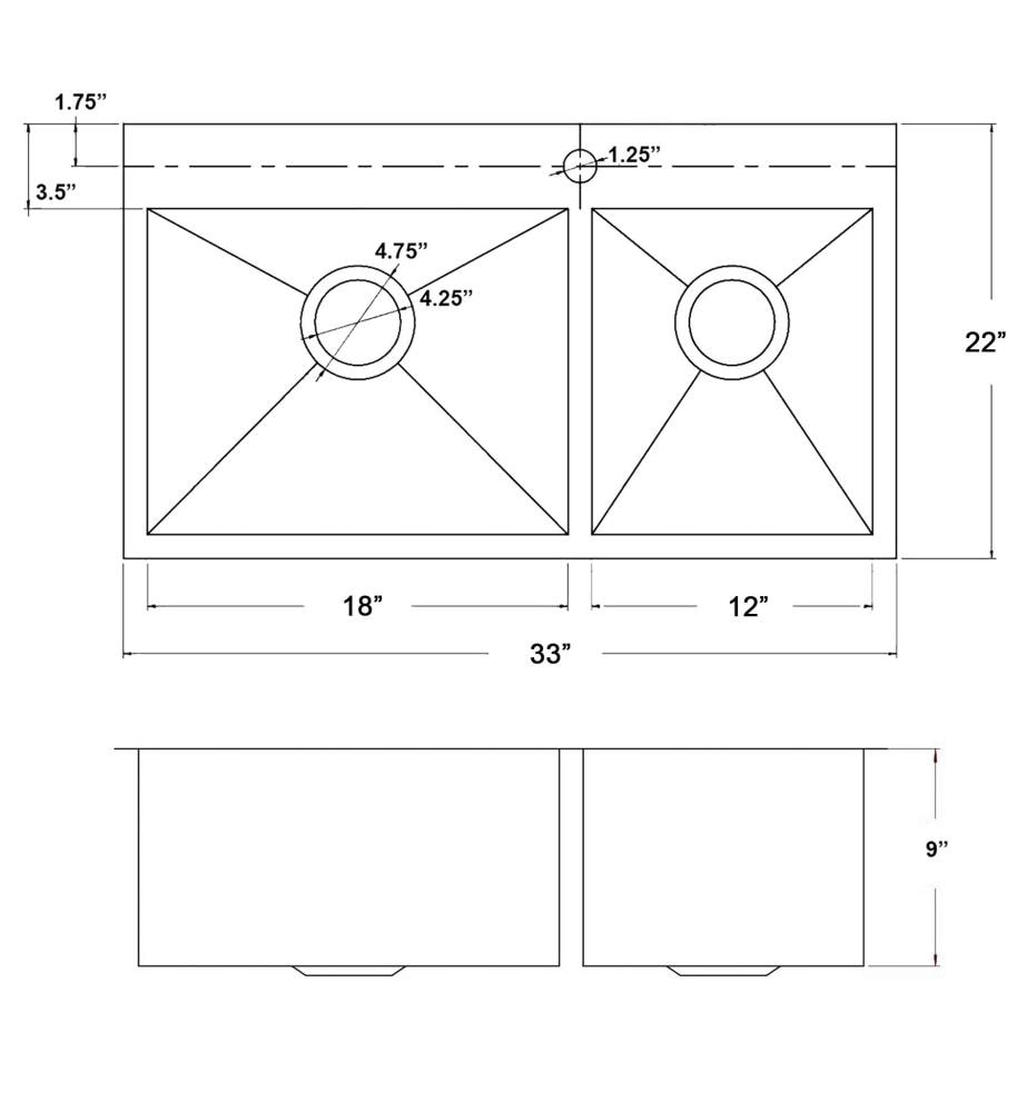 AKDY KS0378 Kitchen-Sinks - View #6