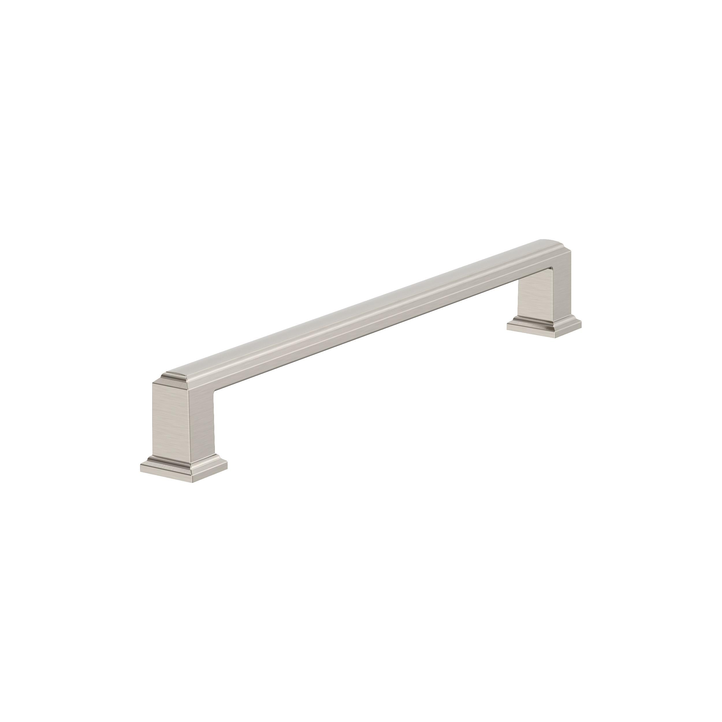 Amerock BP54030G10 Appoint 12-in , 305mm Center to Center Satin Nickel Cylindrical Bar For Use on Appliances Drawer Pulls