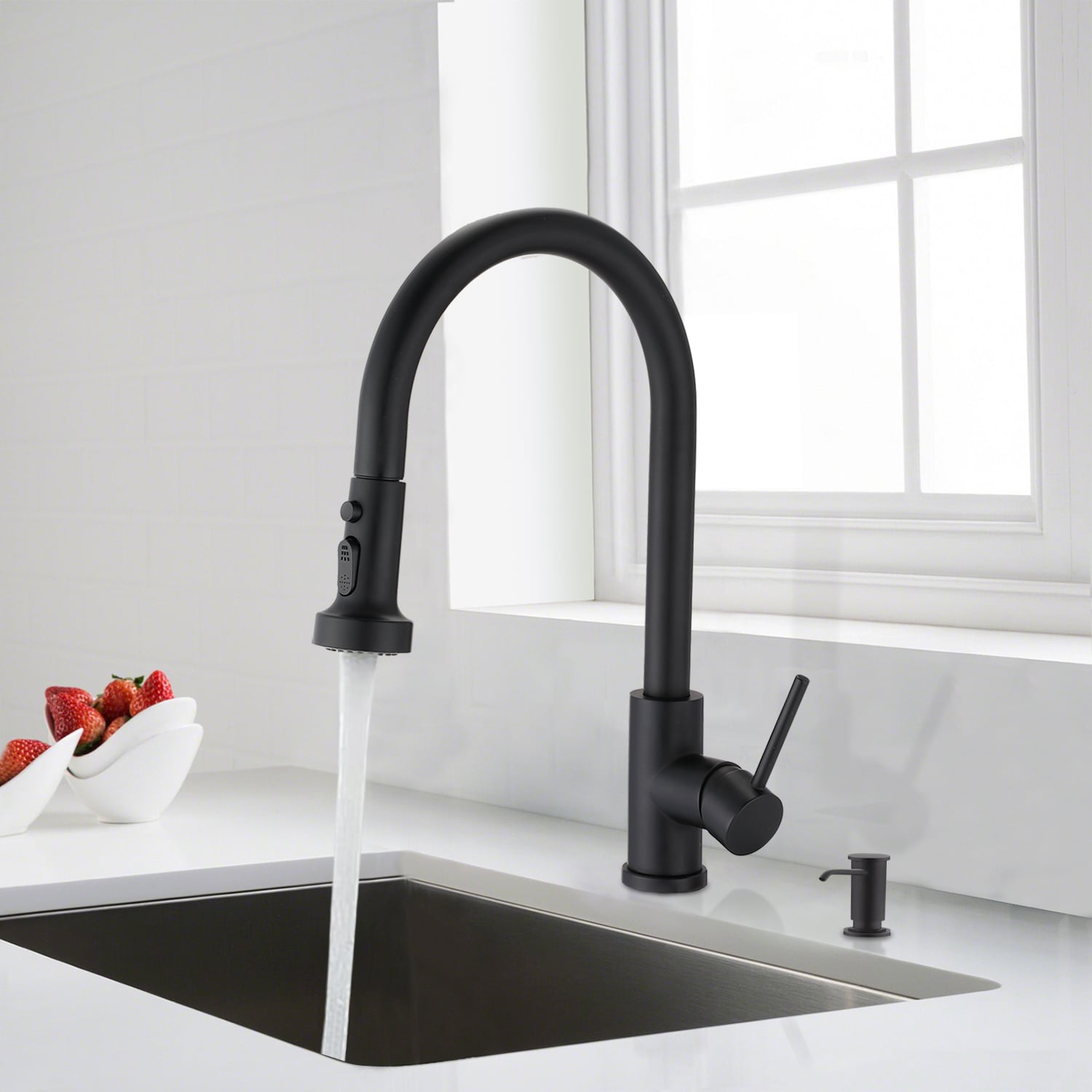 BEARSOLIM DJYC-JYBB41202MB Kitchen-Faucets - View #2