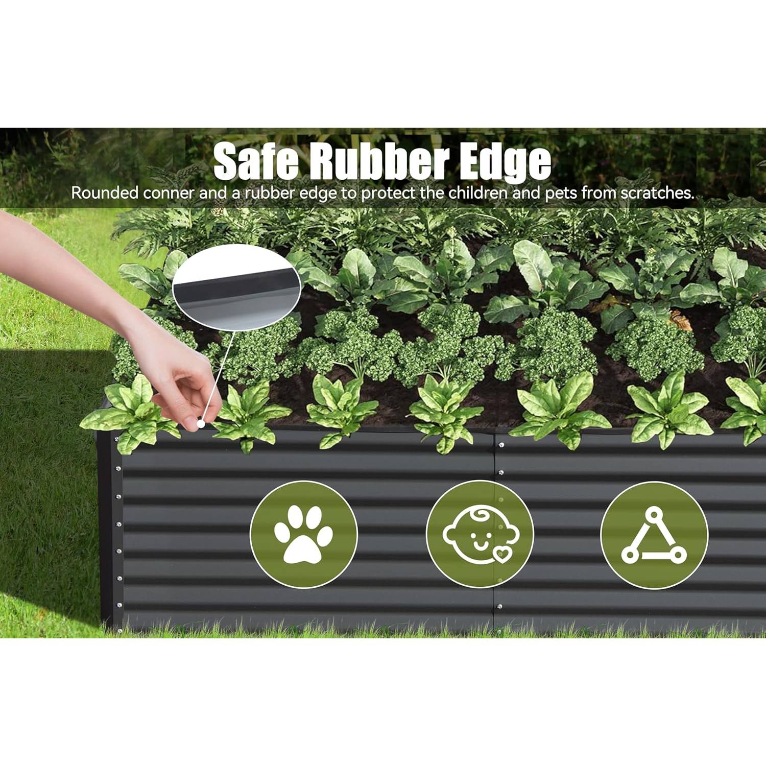 Justincity LJT0422GI17 Raised-Garden-Beds - View #6