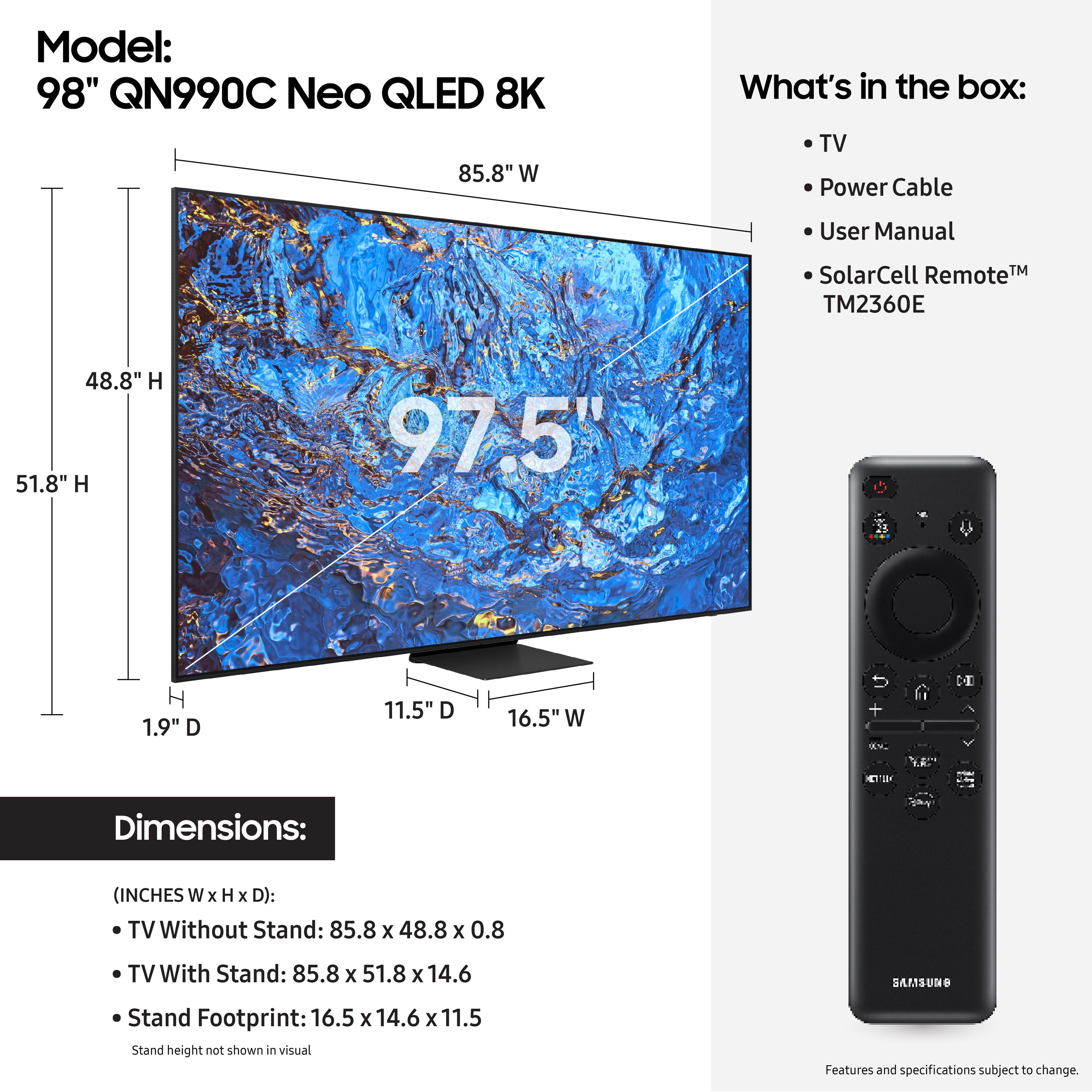 Samsung QN98QN990CFXZA tvs - View #5