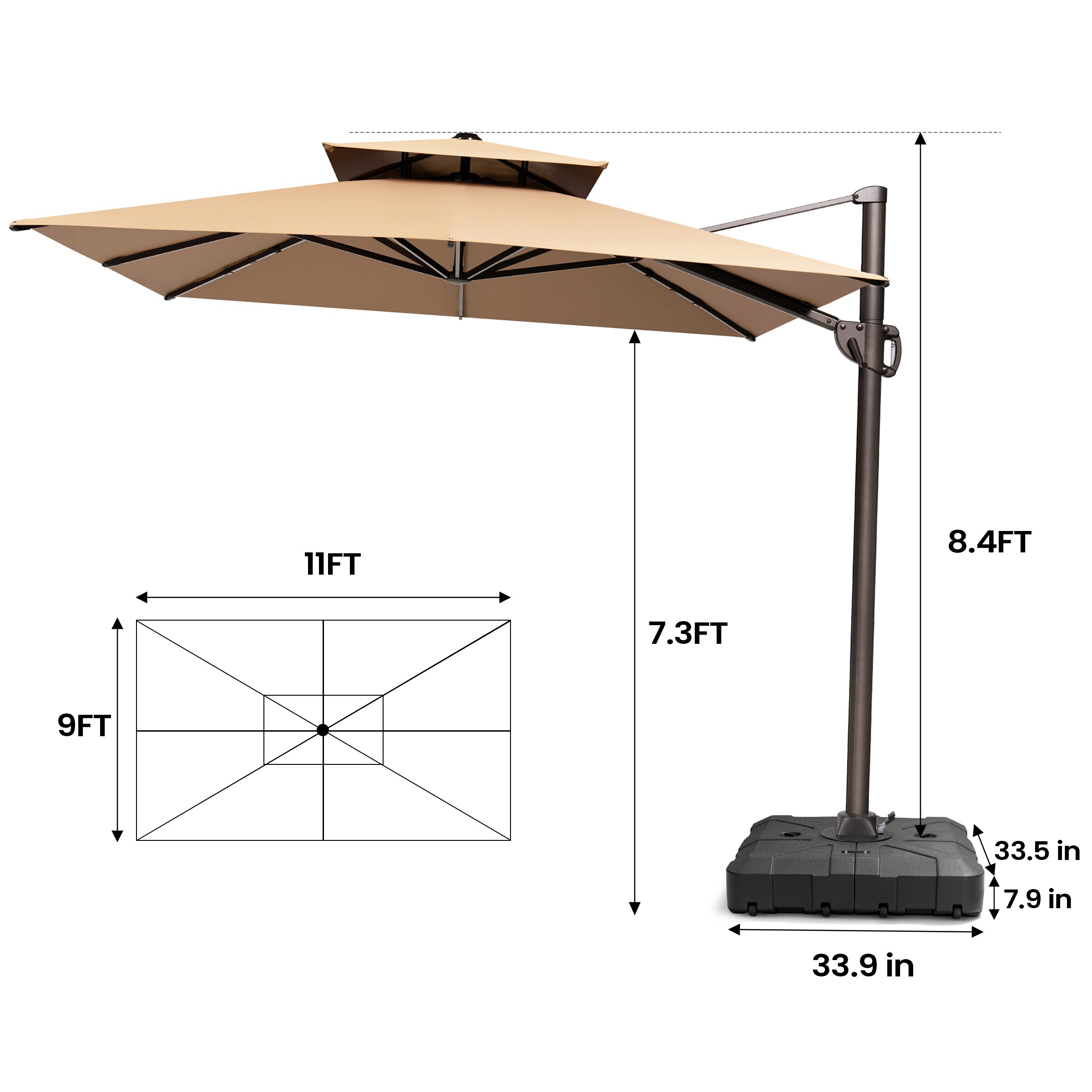Pellebant ST25-PU060TAN-UB008 Umbrellas-2 - View #3