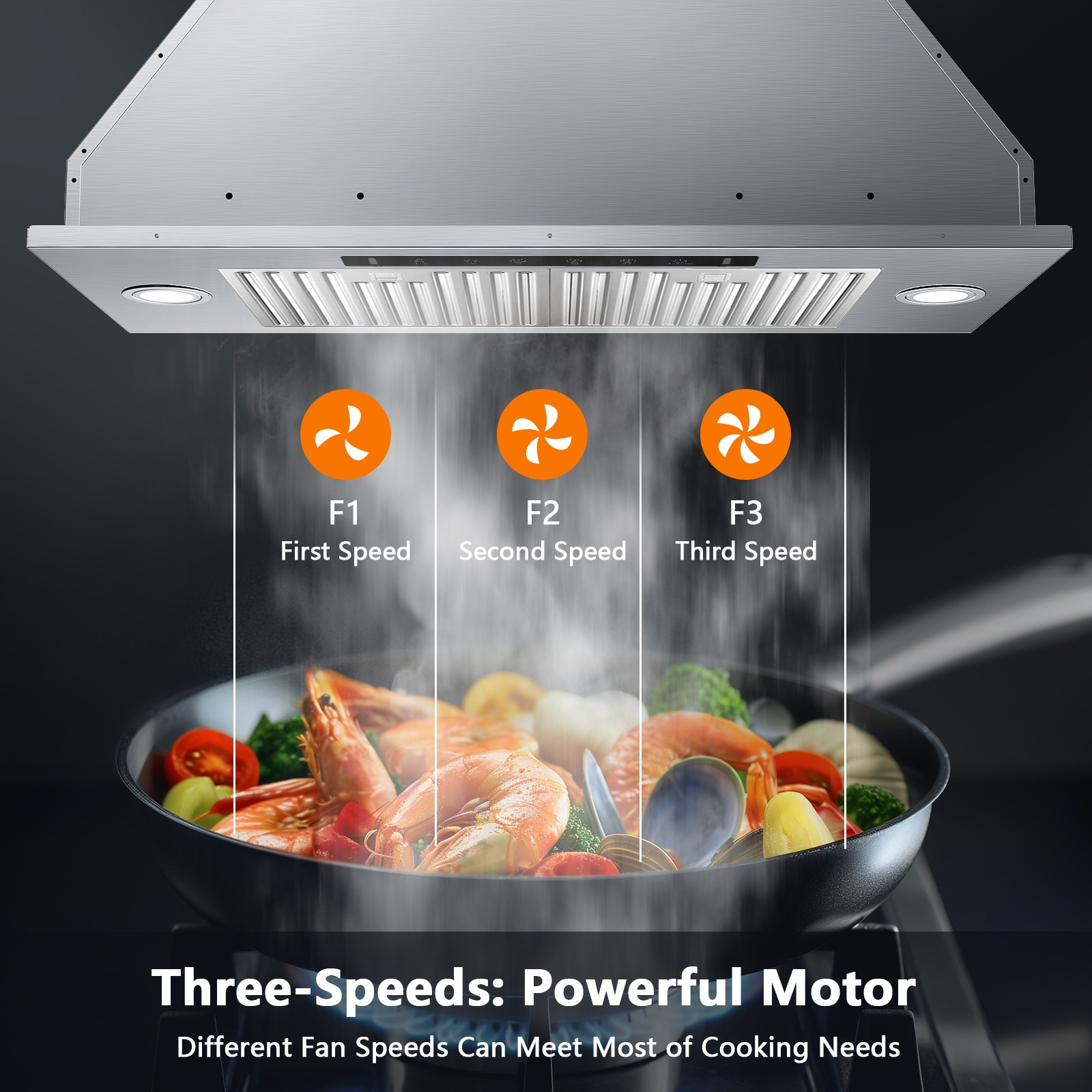 VIKIO VIKB0130S Undercabinet-Range-Hoods - View #8