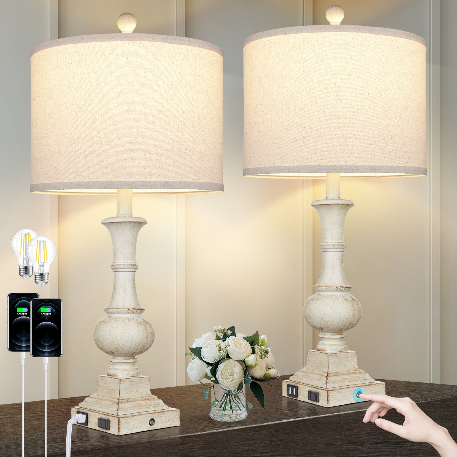 UrFurnishings TD-216 Table-Lamps - View #12