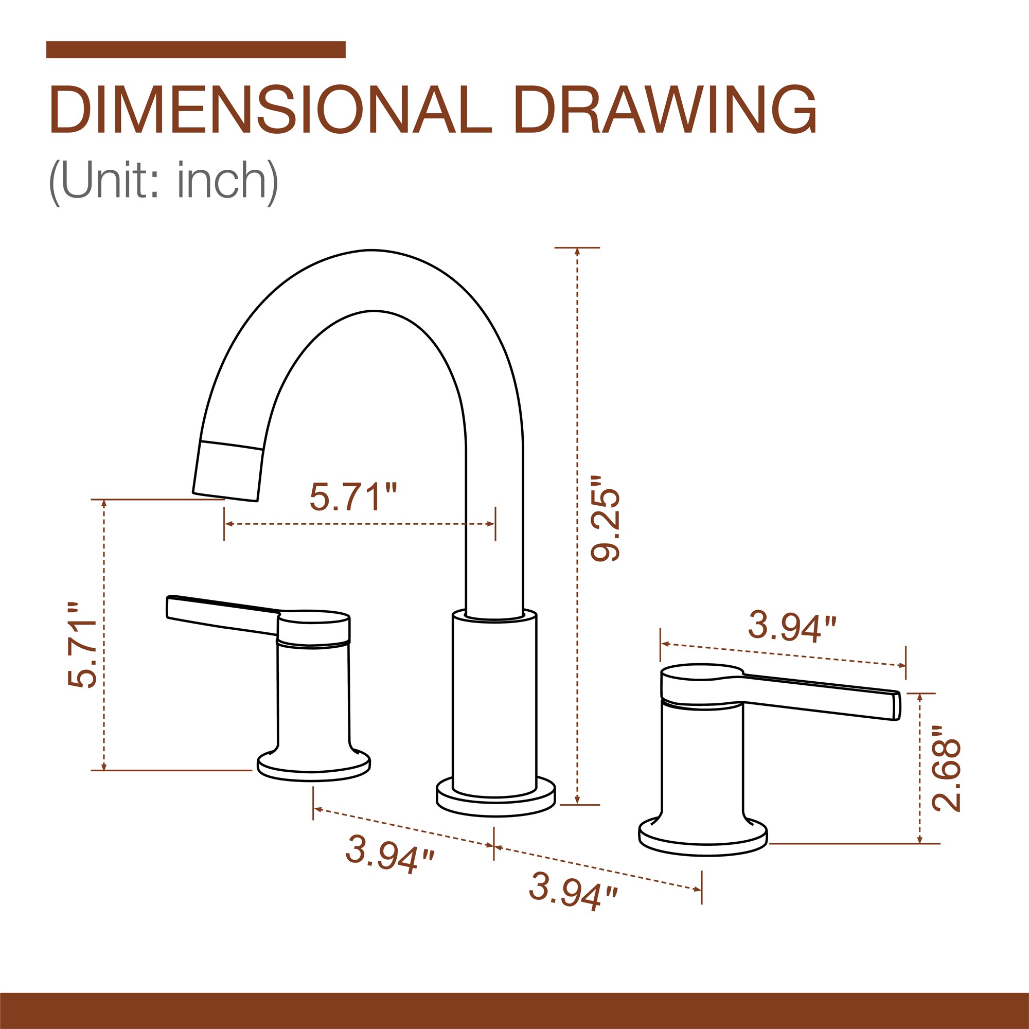 Mondawe MD1512B Lavatory-Faucets - View #10