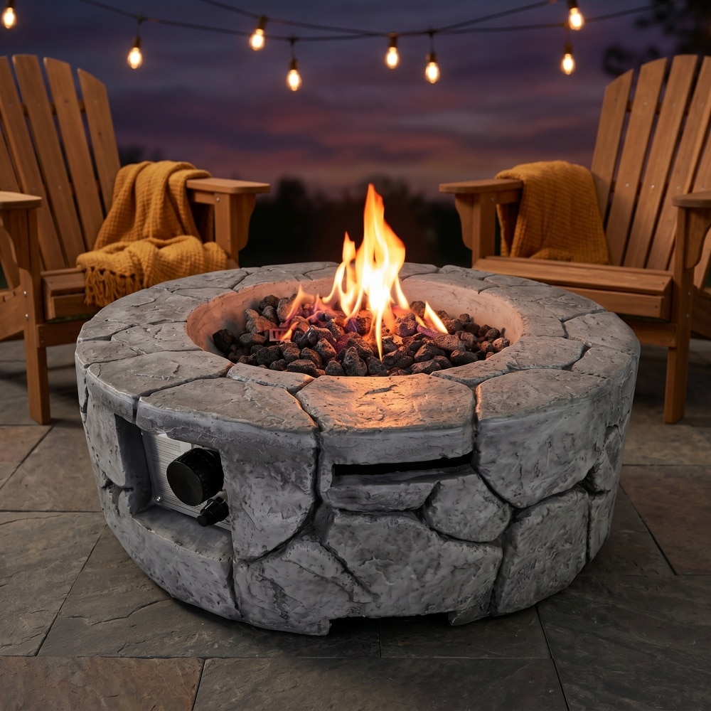 Runesay FRP-61 Outdoor-Woodburning-Firepits - View #3