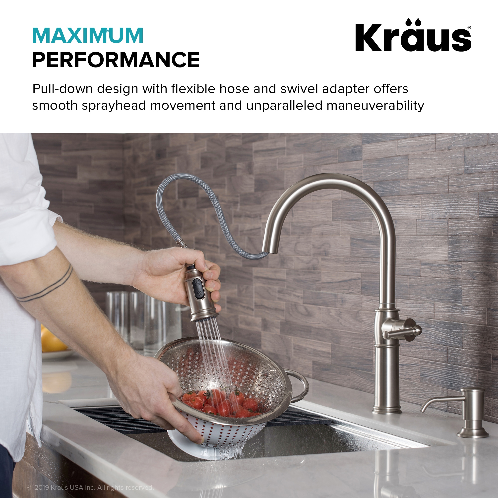 Kraus KPF-1682SFS-KSD80SFS Kitchen-Faucets - View #6