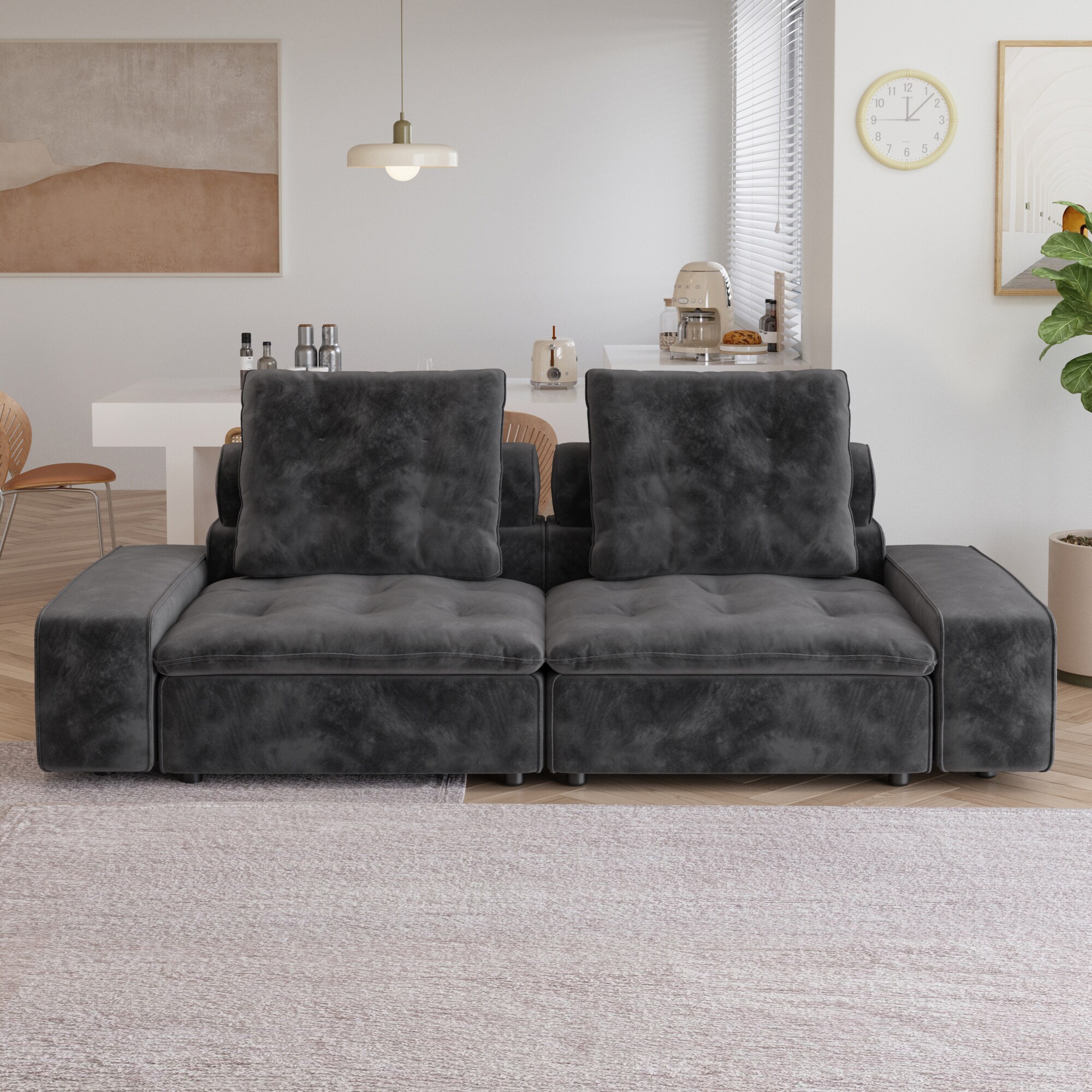 BuotiqHom DH-S2-136GY Sofas-Loveseats - View #7