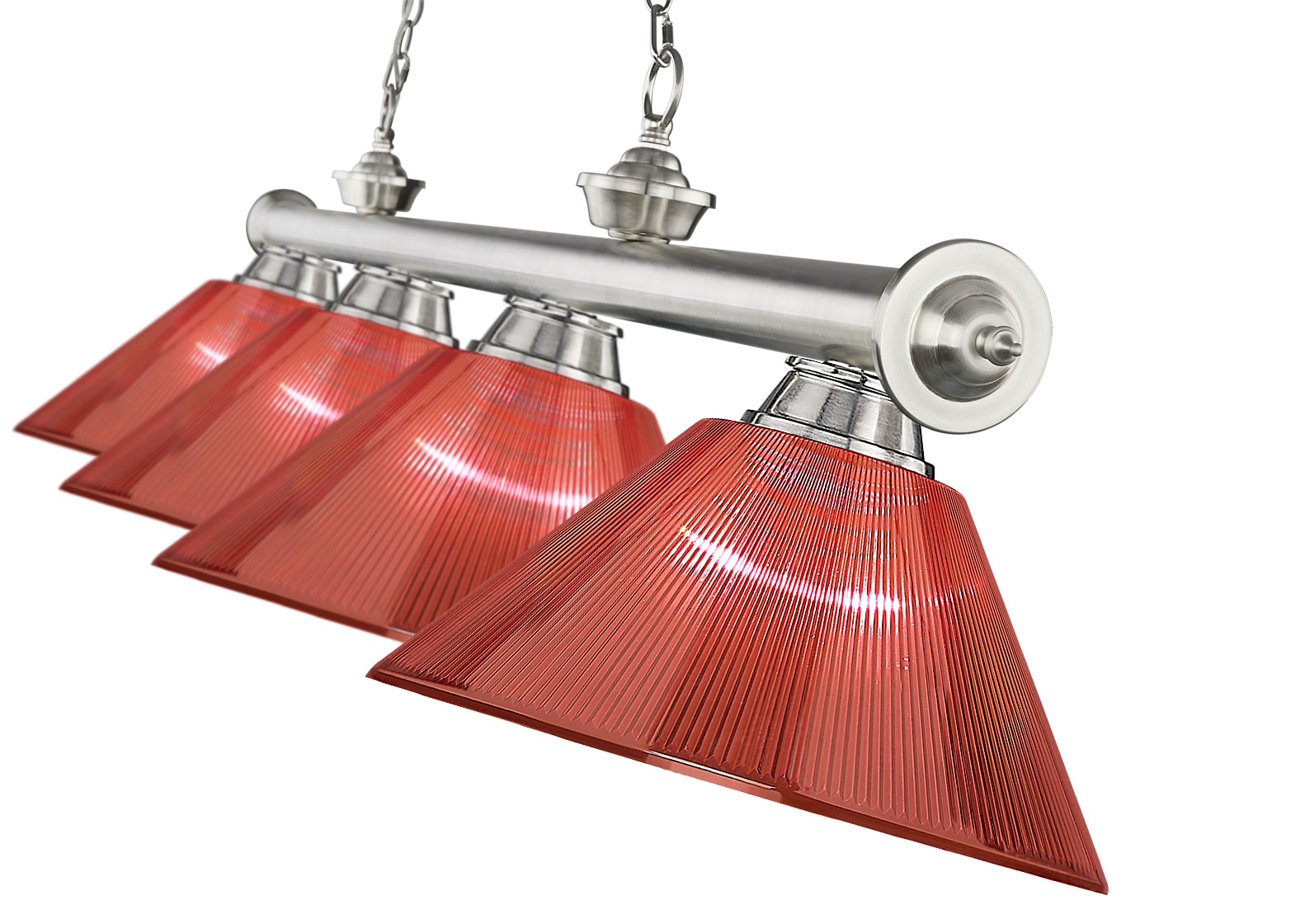 Z-Lite 2306-4BN-ARBG Pool-Table-Lighting - View #4