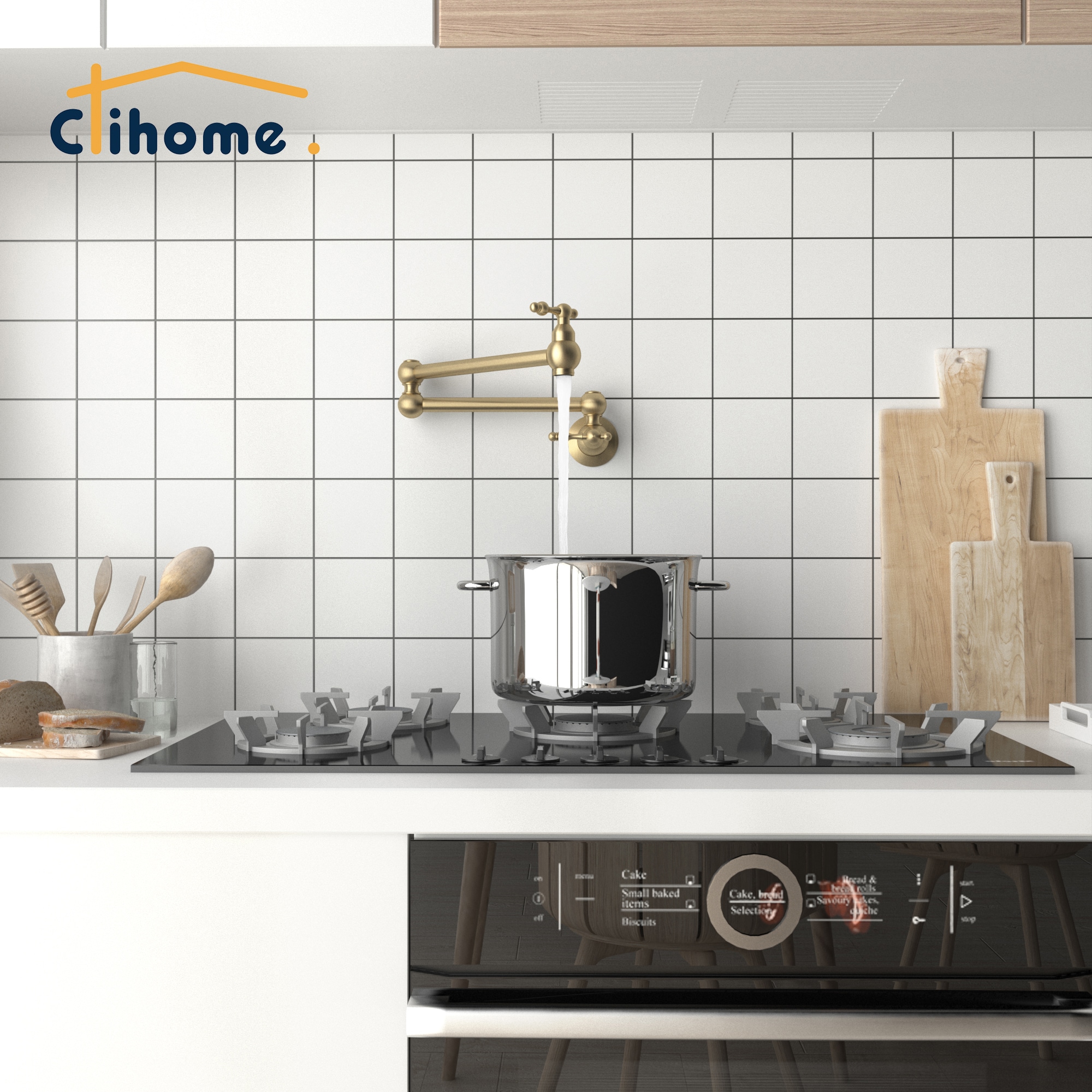 Clihome DG-KF45LSJ Kitchen-Faucets - View #2