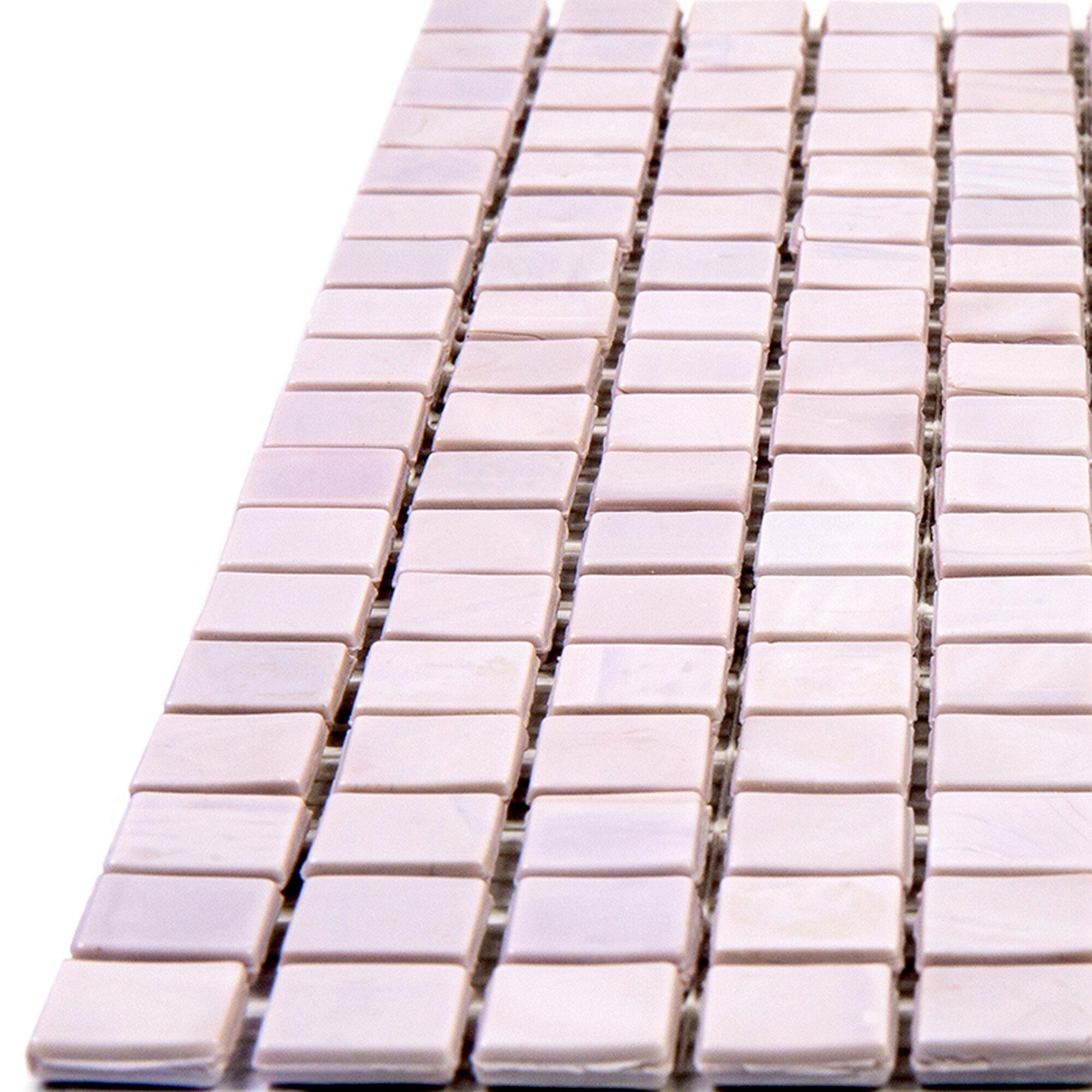 Apollo Tile Skosh Floral Purple Red 11-1/2-in x 11-1/2-in Glossy Glass Uniform Squares Floor and Wall Tile (18.69-sq. ft/ Carton)