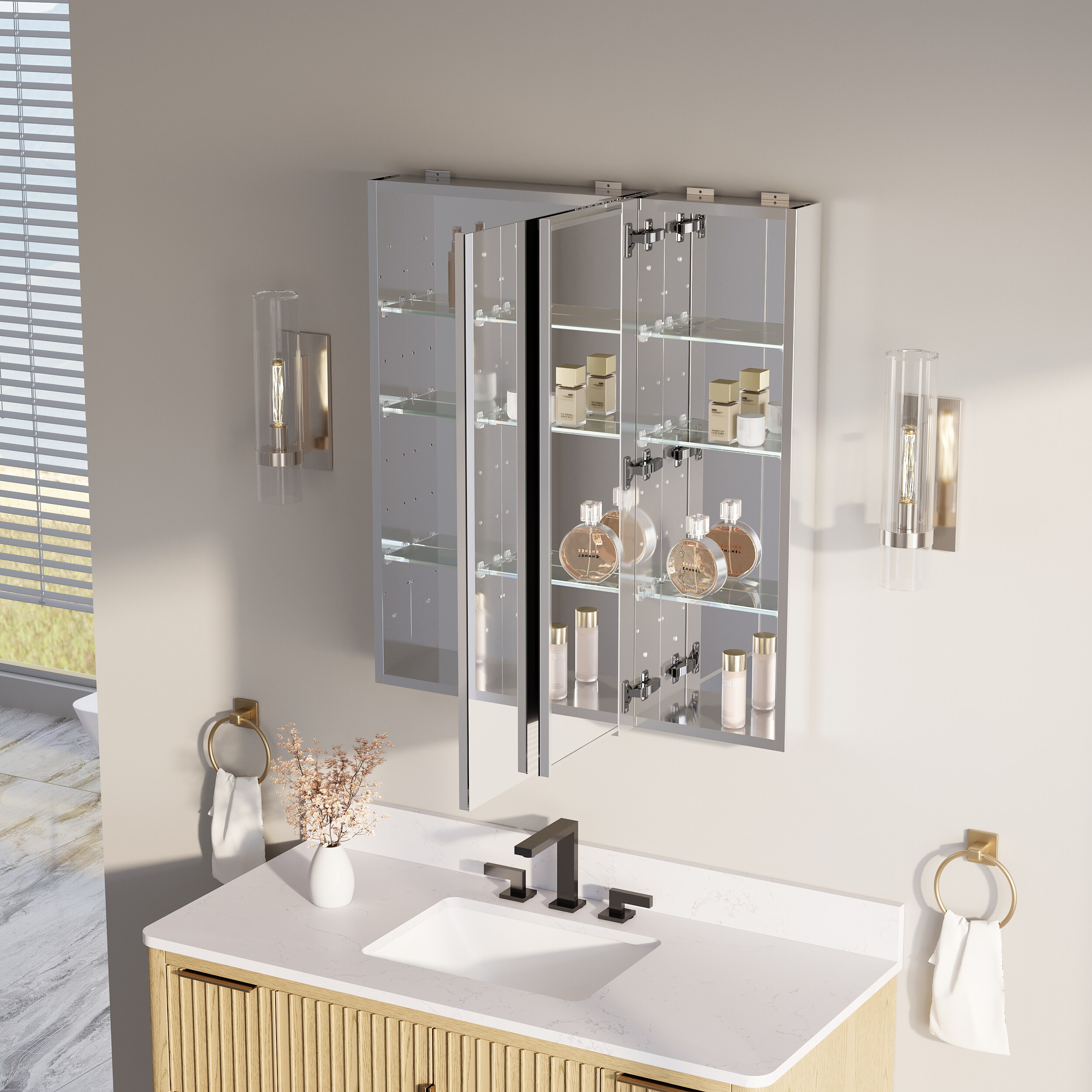 CALVON RC36-20R12L Bathroom-Medicine-Cabinets - View #10