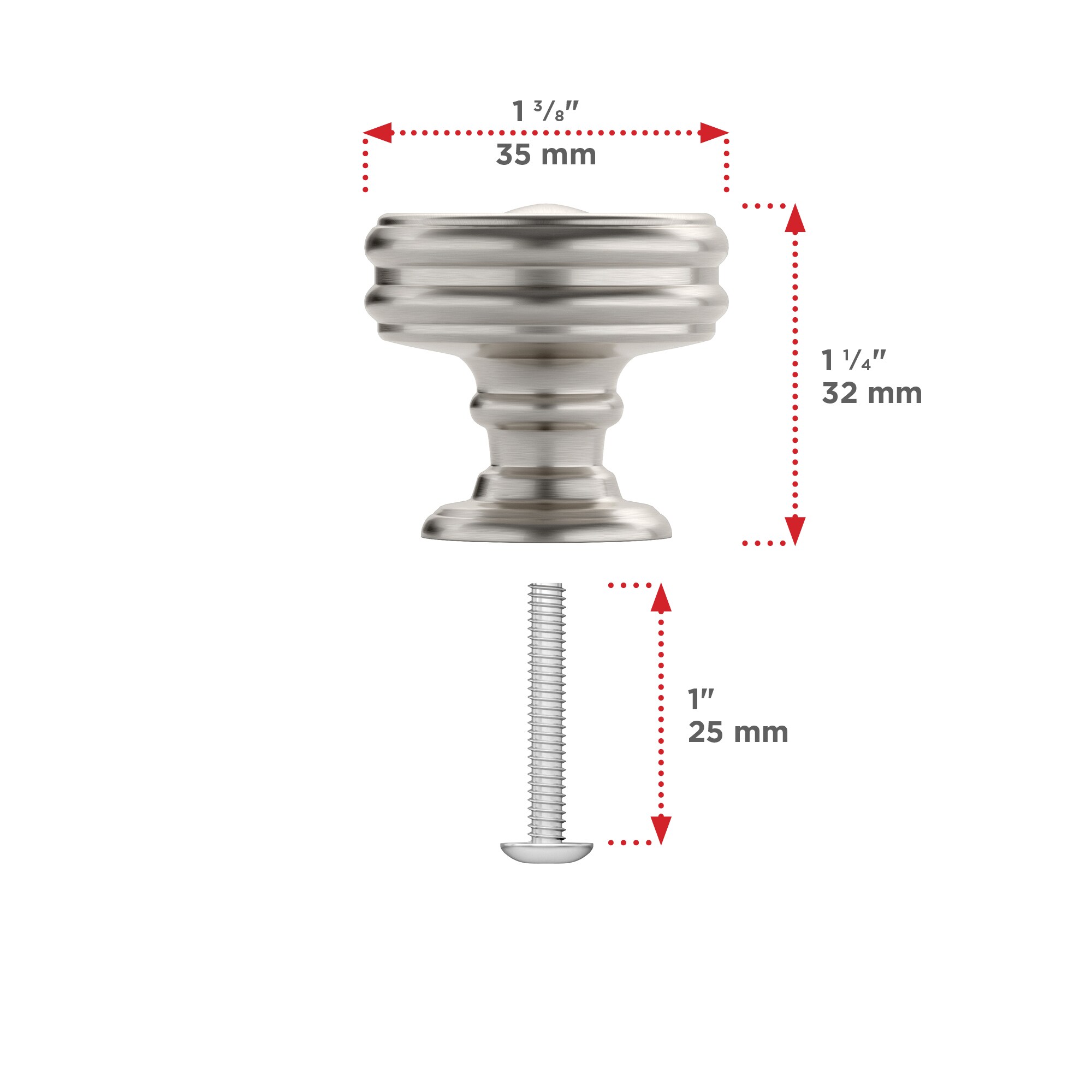 Richelieu BP872535195 Cabinet-Knobs - View #3