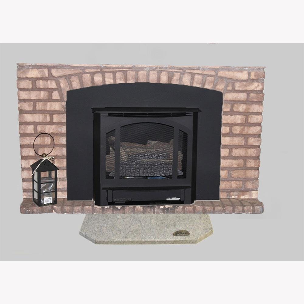 Buck Stove Black Wood Stove Faceplate Kit - Model T-33 Trim Kit, Handcrafted, Durable, Stylish